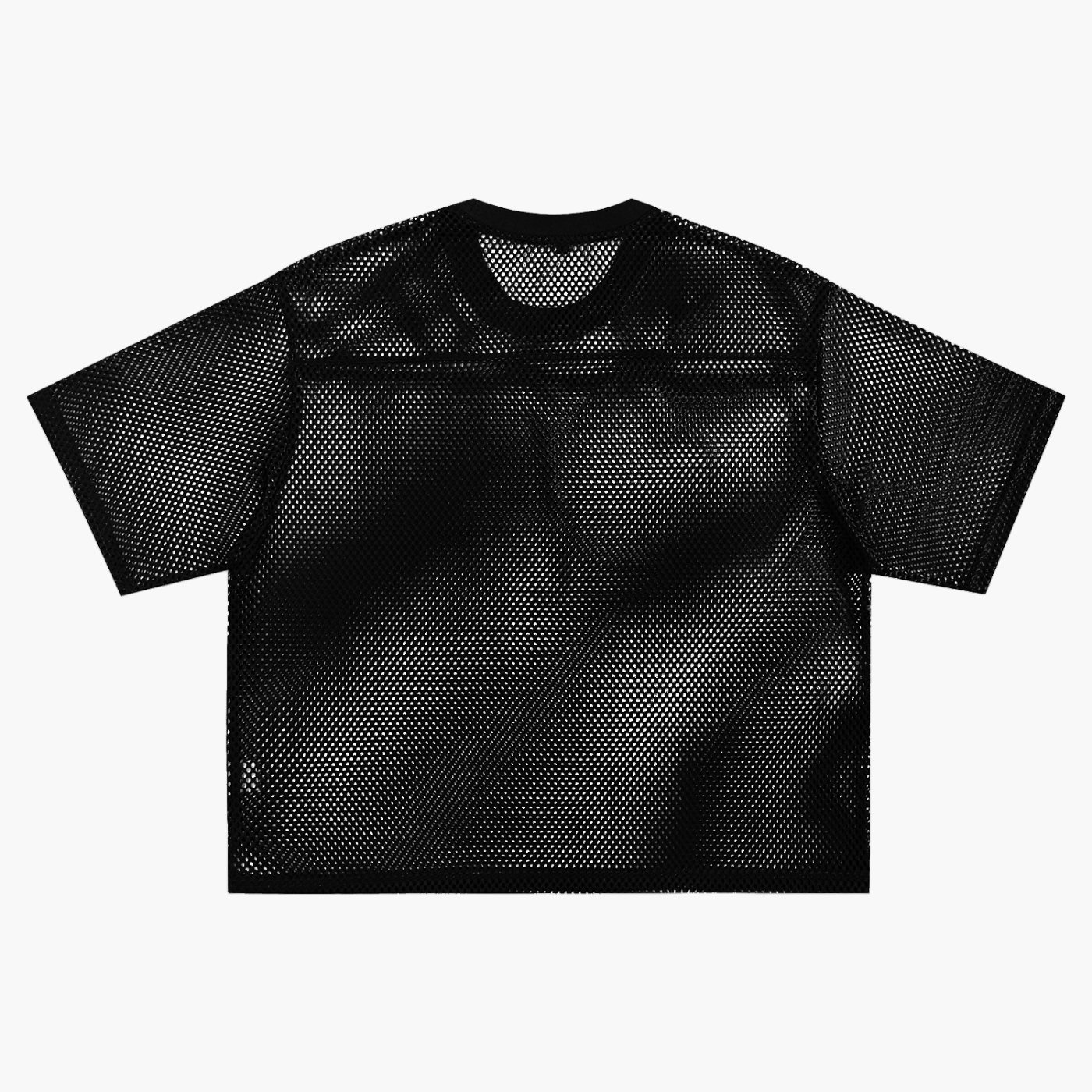 ARVIA See-through Boxy Net T-Shirt