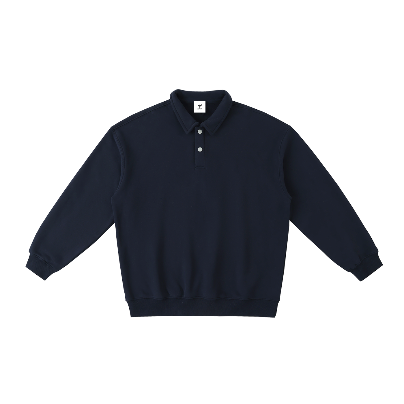 ARVIA Heavyweight Polo-Collar Sweatshirt