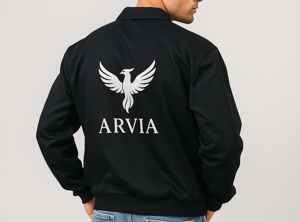 ARVIA Heavyweight Fleece Polo Sweatshirt