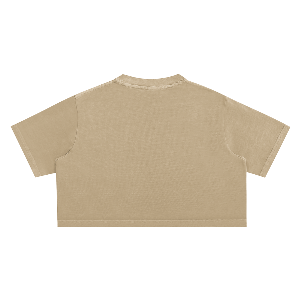 ARVIA Snow Washed Crop Top