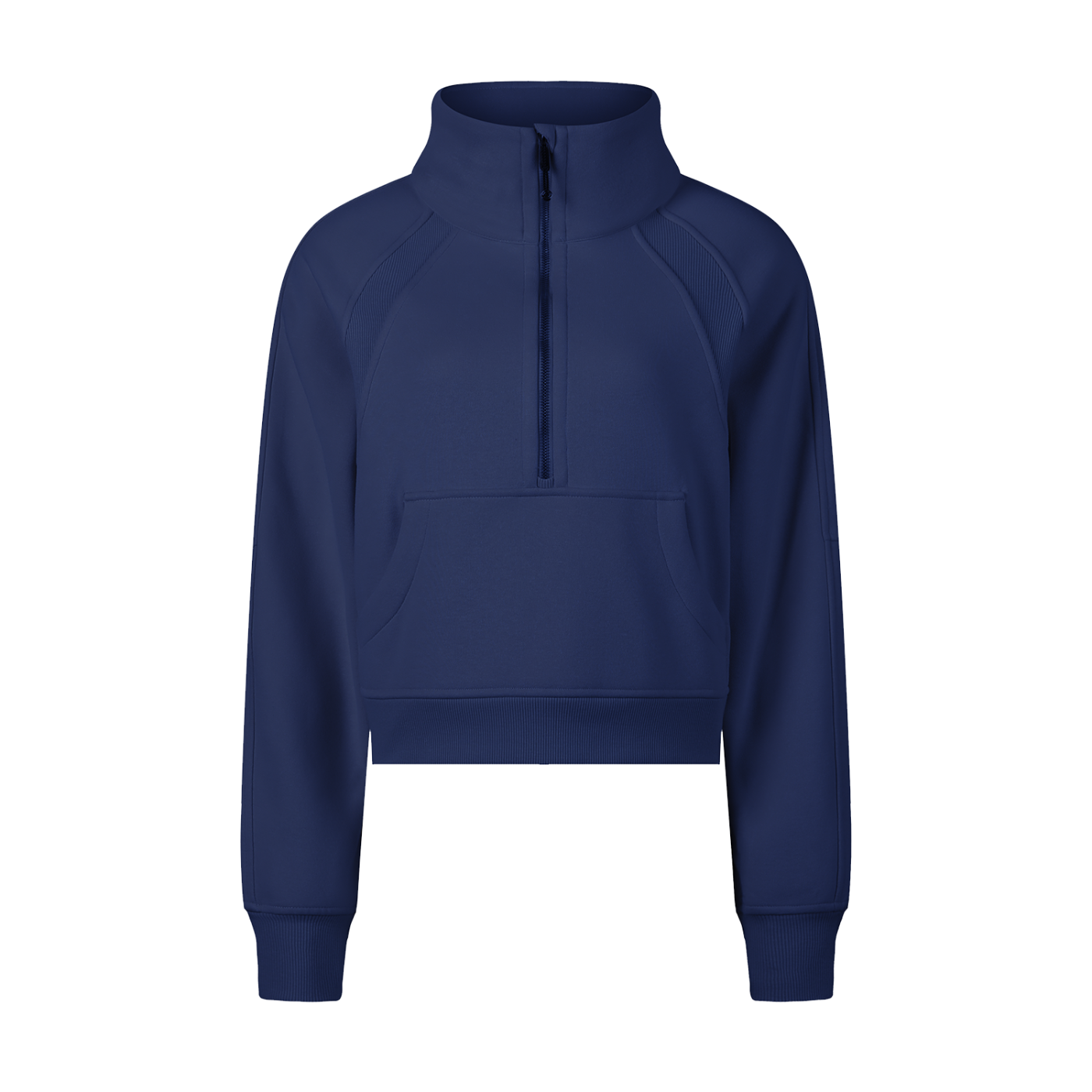 ARVIA Cropped Half-Zip Sweatshirt