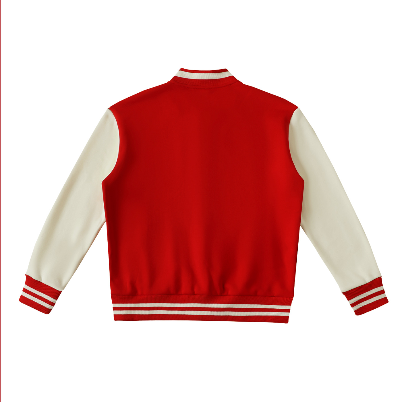 ARVIA Two-Tone Fleeced Varsity Jacket