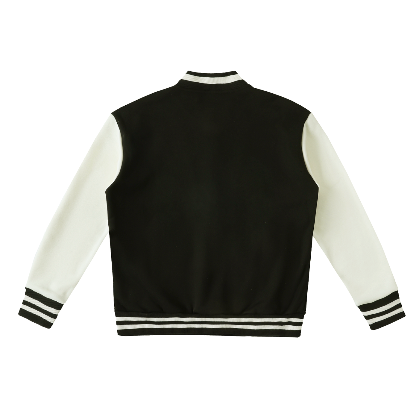 ARVIA Two-Tone Fleeced Varsity Jacket