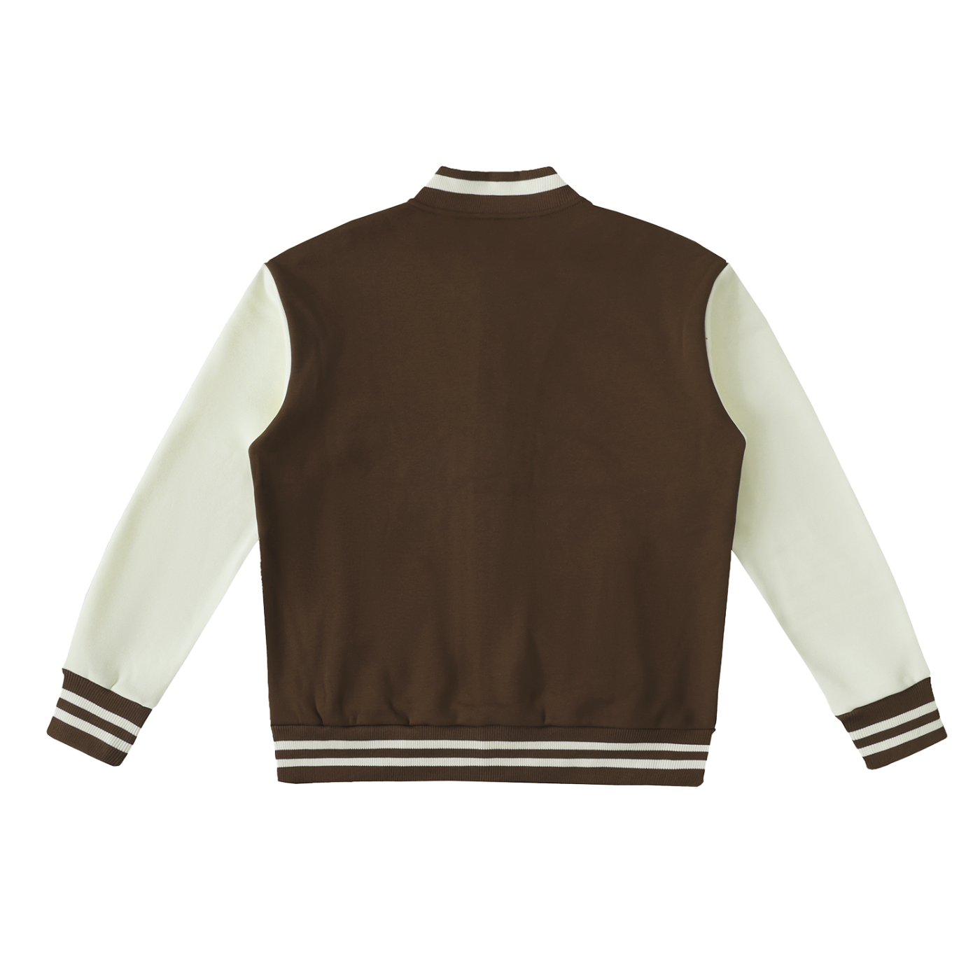 ARVIA Two-Tone Fleeced Varsity Jacket