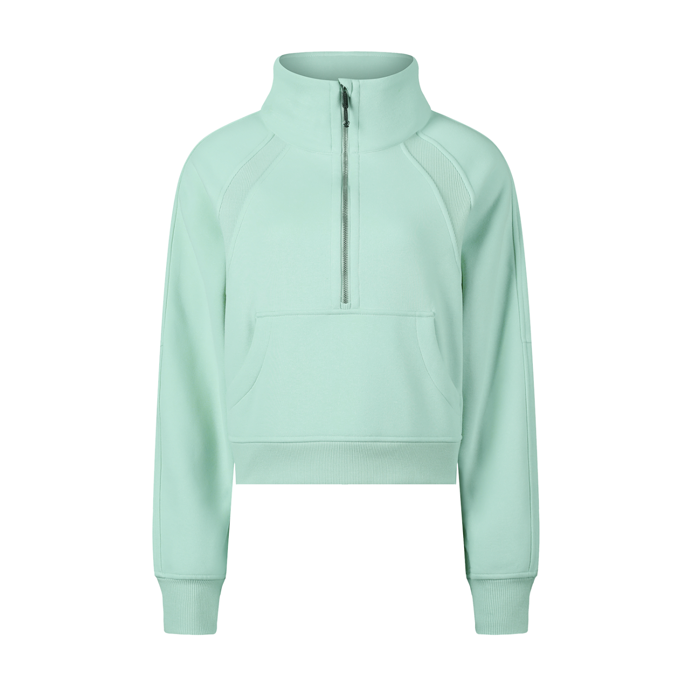 ARVIA Cropped Half-Zip Sweatshirt