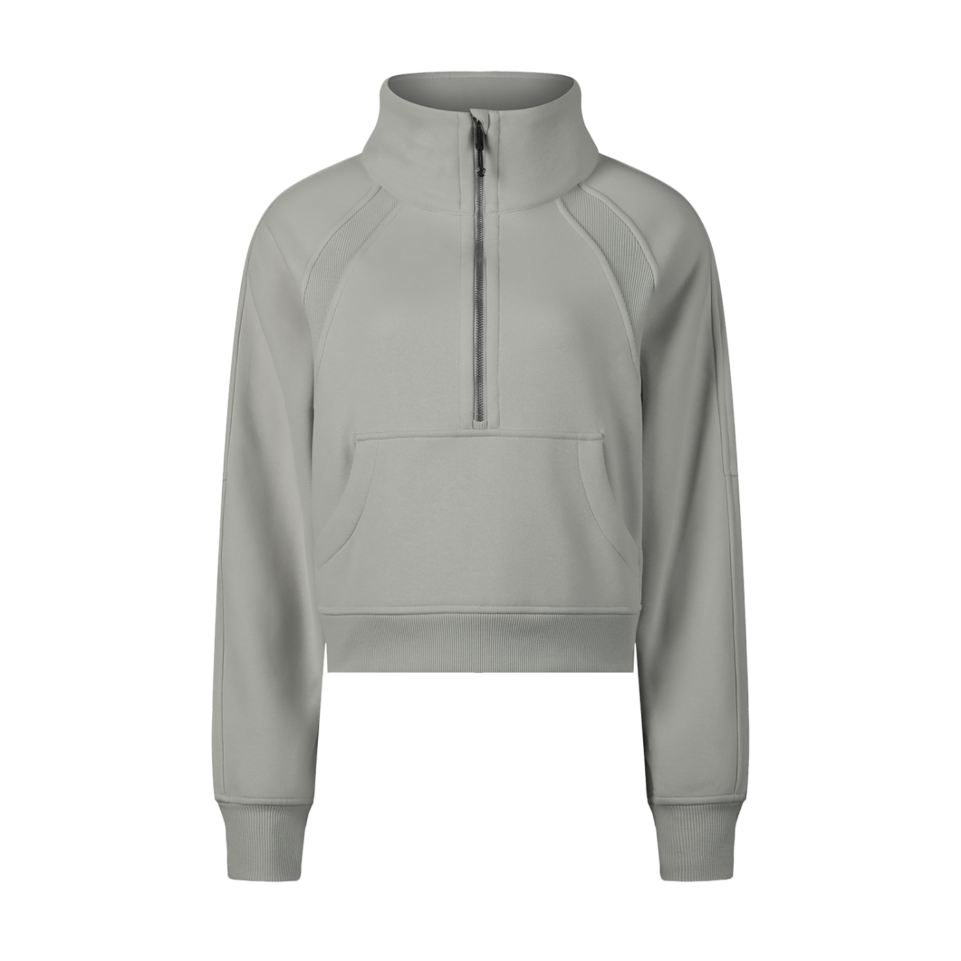 ARVIA Cropped Half-Zip Sweatshirt