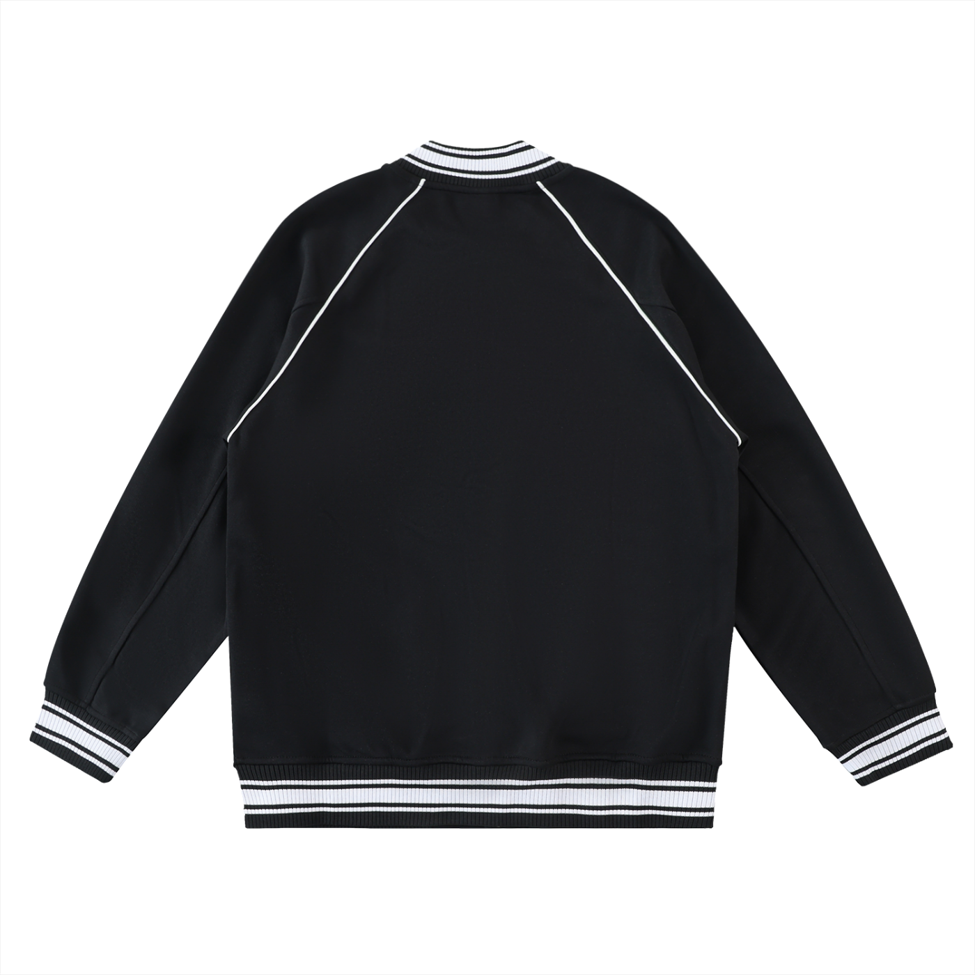 ARVIA Contrast Trim Raglan Varsity Jacket