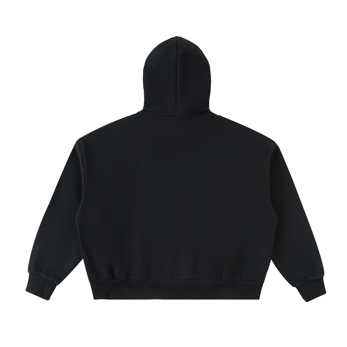 ARVIA Fleeced Full-Zip Boxy Hoodie