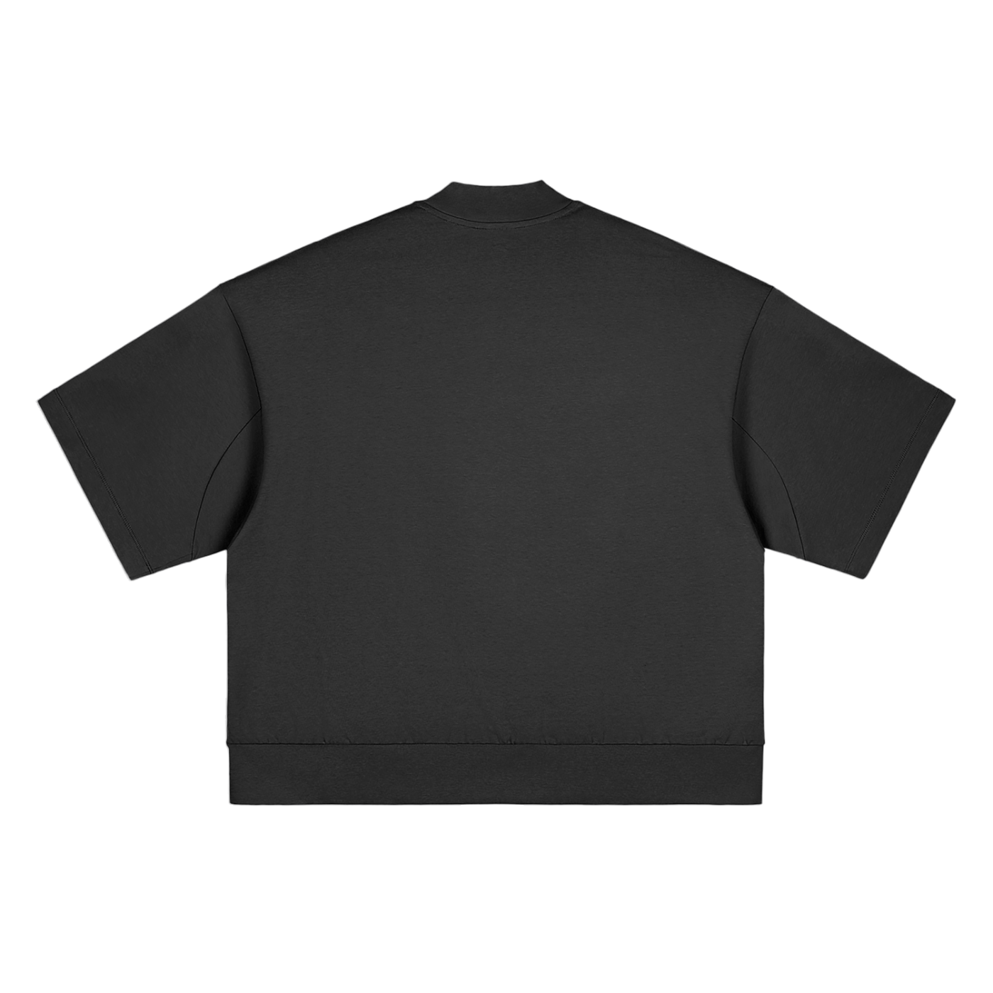 ARVIA Heavyweight Oversized Mock Neck T-Shirt