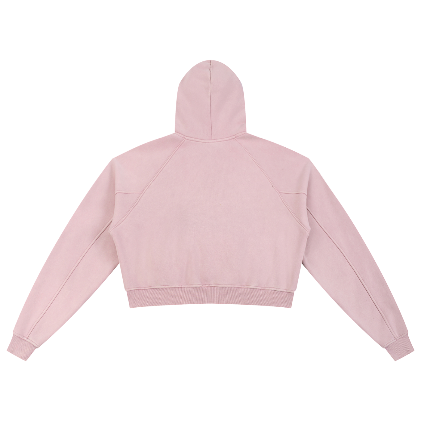 ARVIA Snow Washed Cropped Hoodie