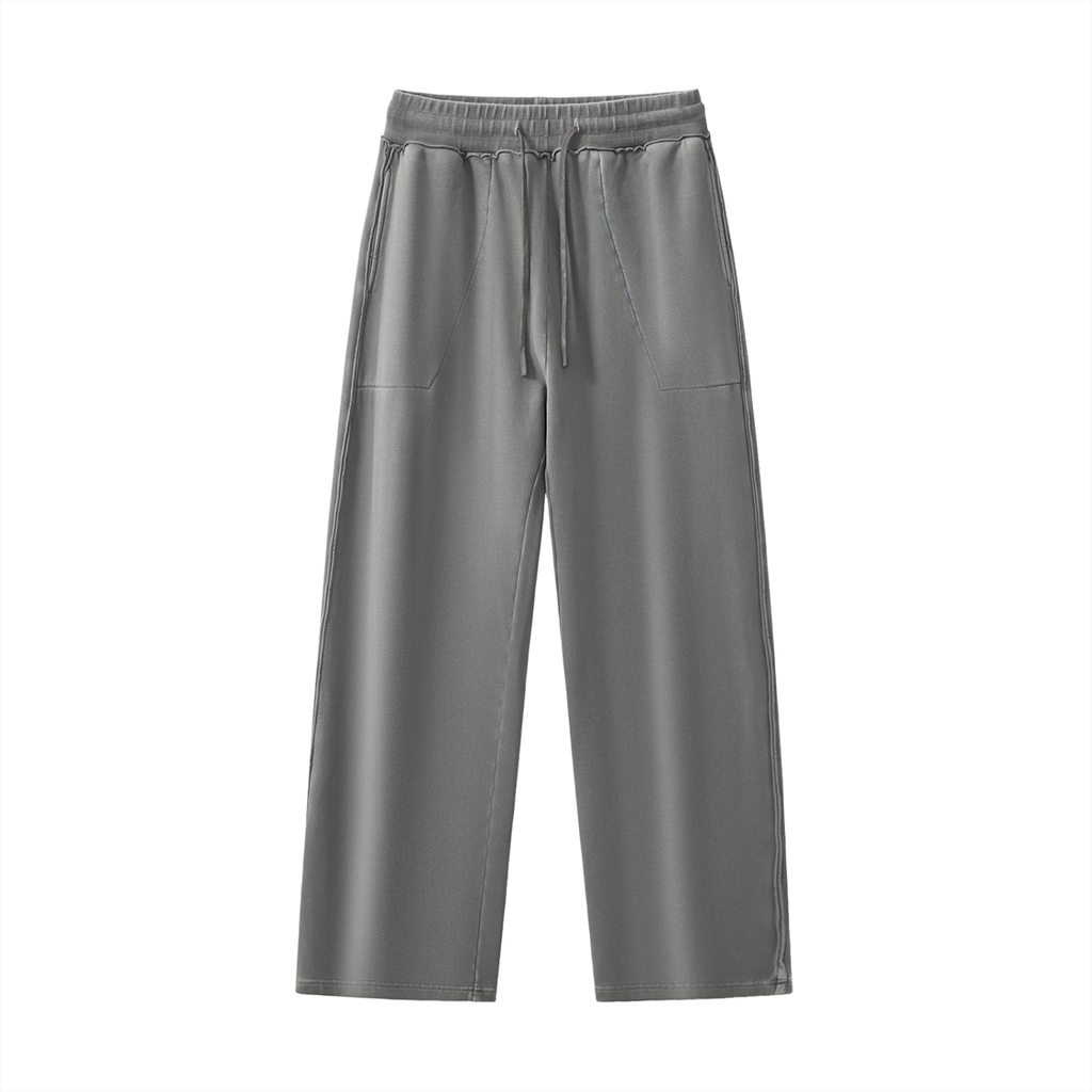 ARVIA Raw-Seam Enzyme Washed Sweatpants