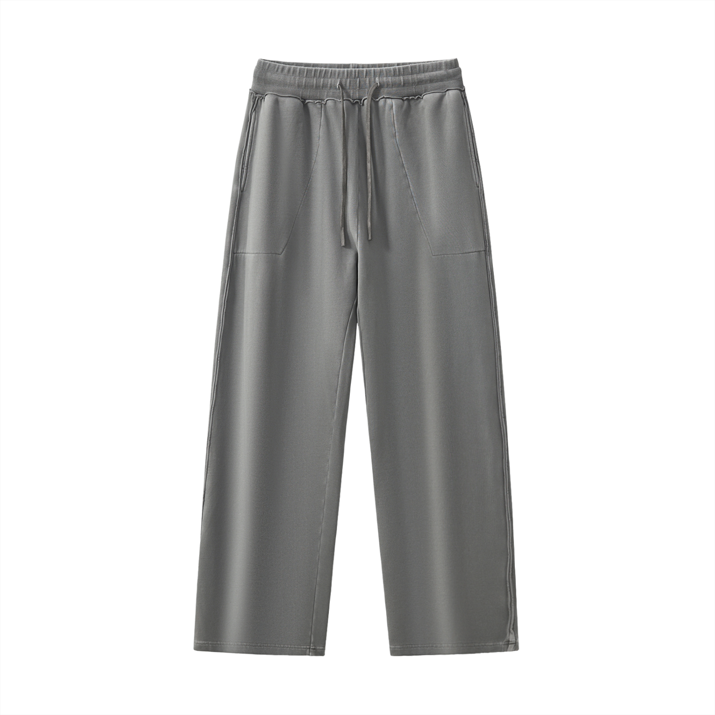 ARVIA Raw-Seam Enzyme Washed Sweatpants