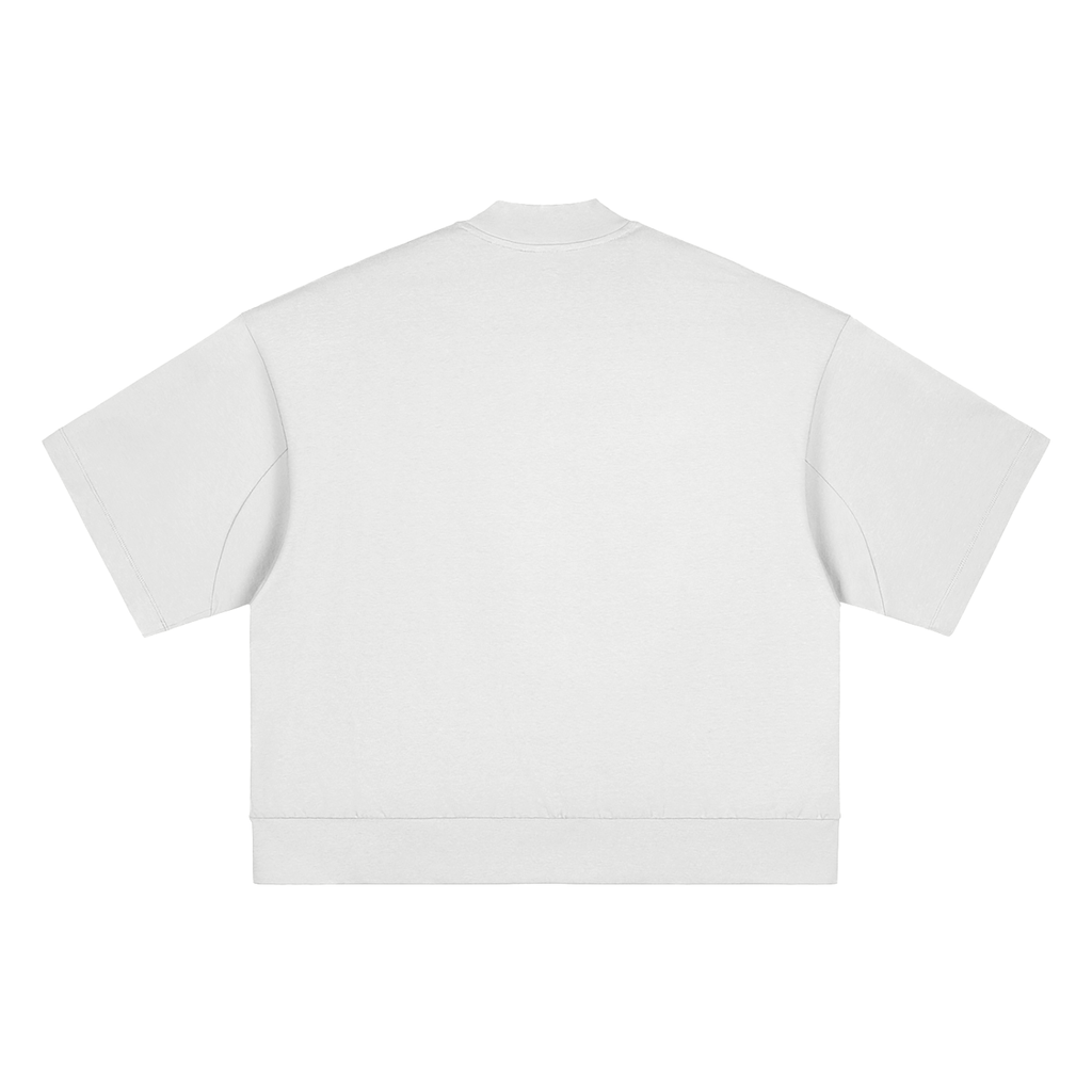 ARVIA Heavyweight Oversized Mock Neck T-Shirt