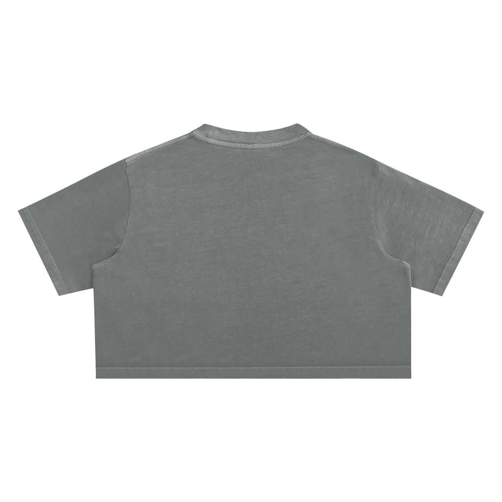 ARVIA Snow Washed Crop Top