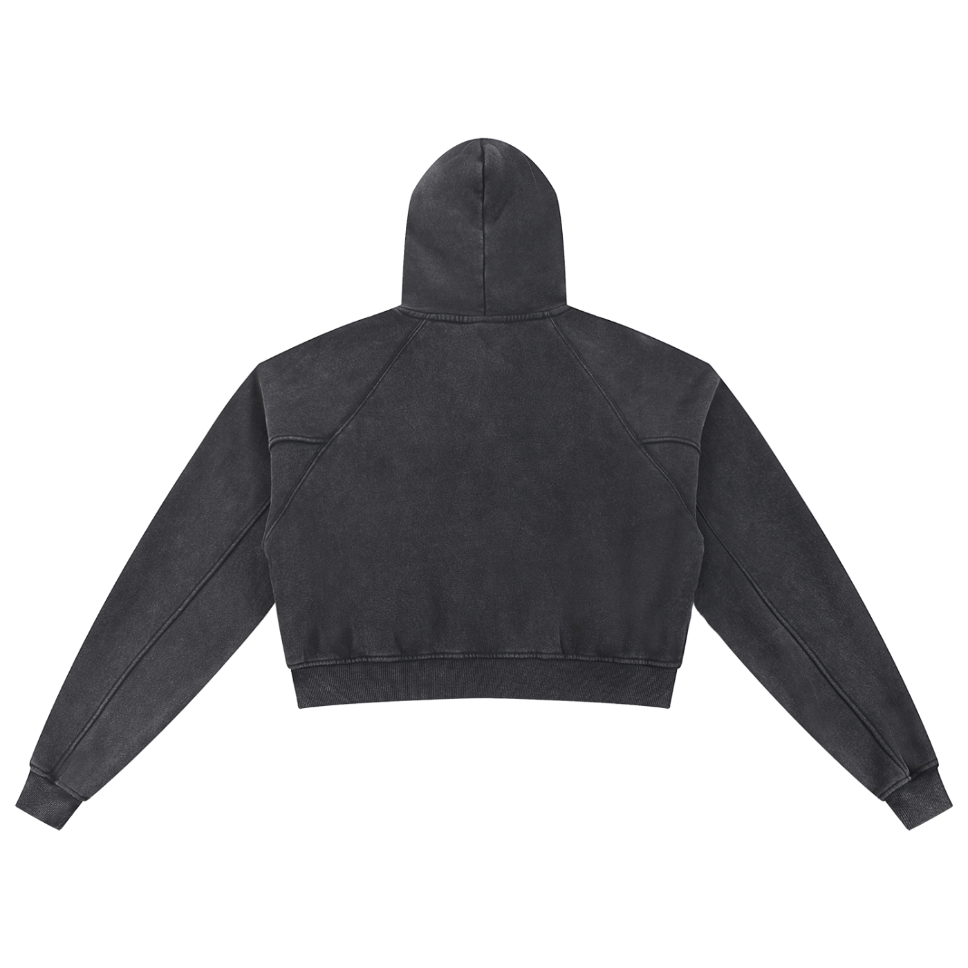 ARVIA Snow Washed Cropped Hoodie