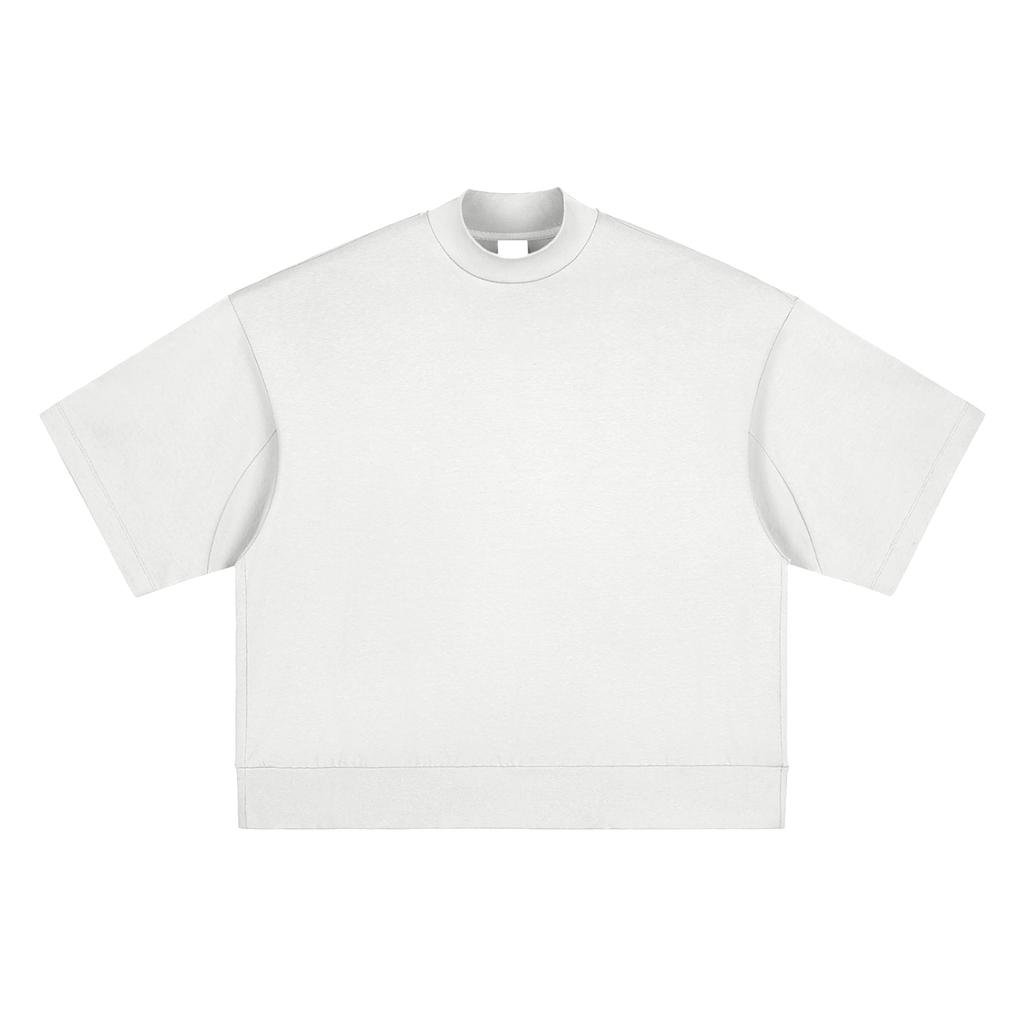 ARVIA Heavyweight Oversized Mock Neck T-Shirt