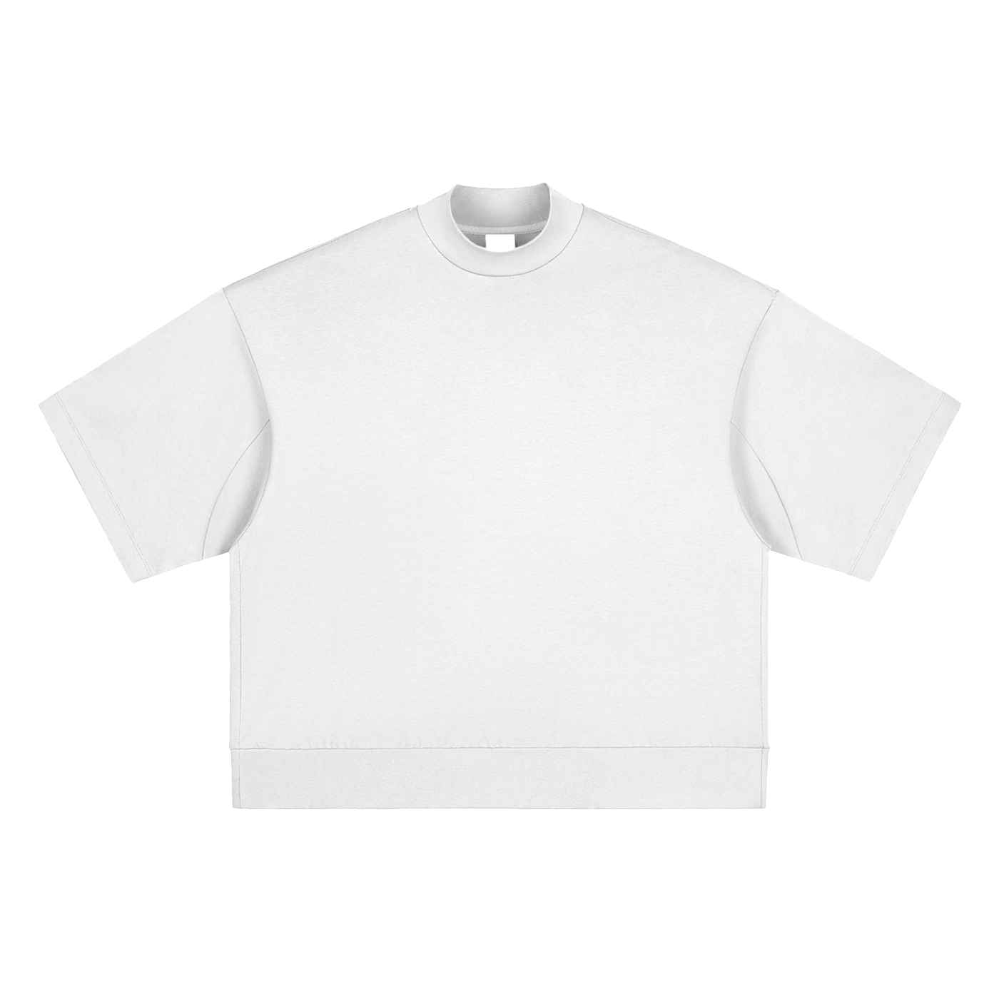 ARVIA Heavyweight Oversized Mock Neck T-Shirt
