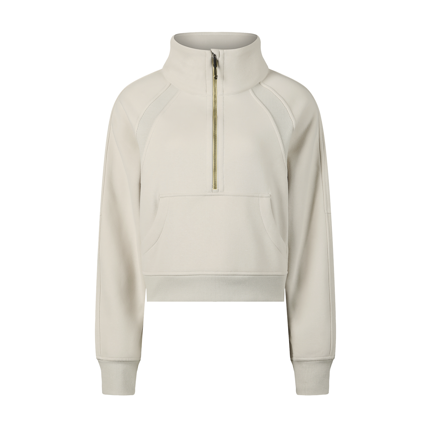 ARVIA Cropped Half-Zip Sweatshirt