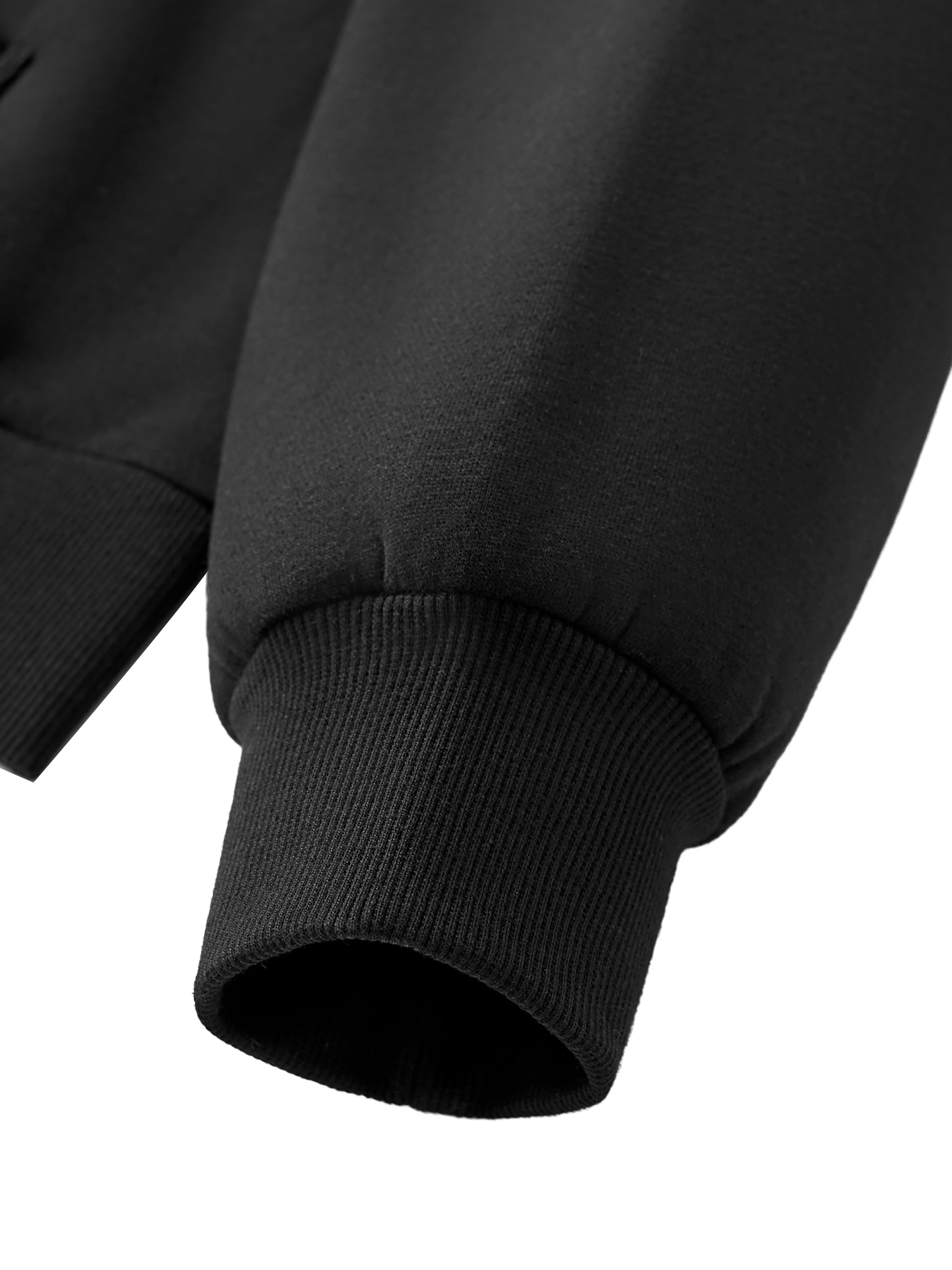 ARVIA Fleeced Full-Zip Boxy Hoodie
