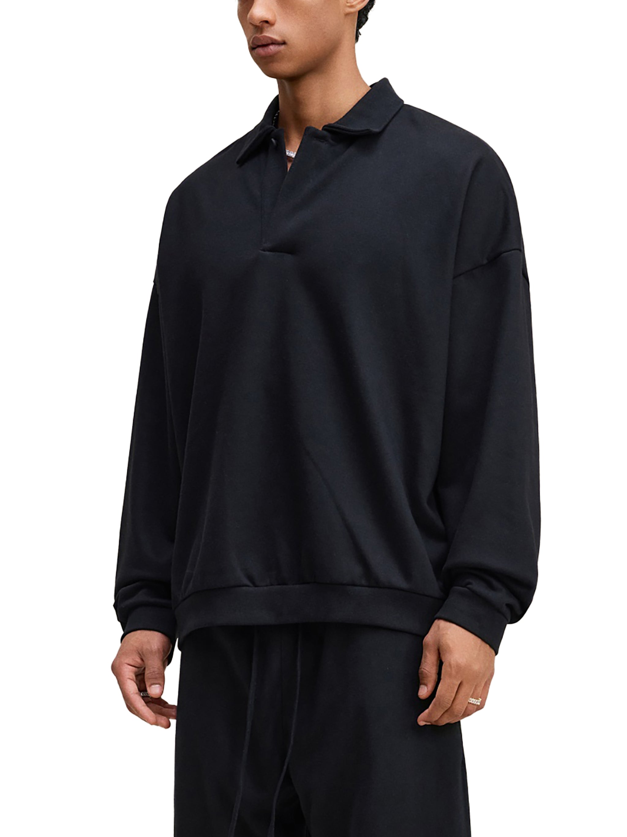 ARVIA Heavyweight Fleece Polo Sweatshirt