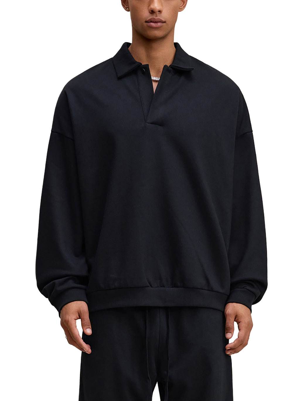 ARVIA Heavyweight Fleece Polo Sweatshirt