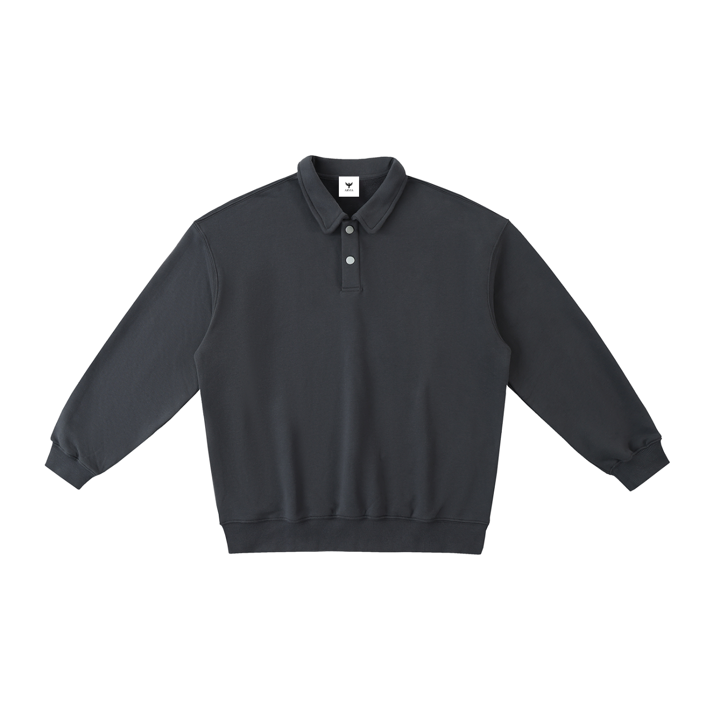 ARVIA Heavyweight Polo-Collar Sweatshirt