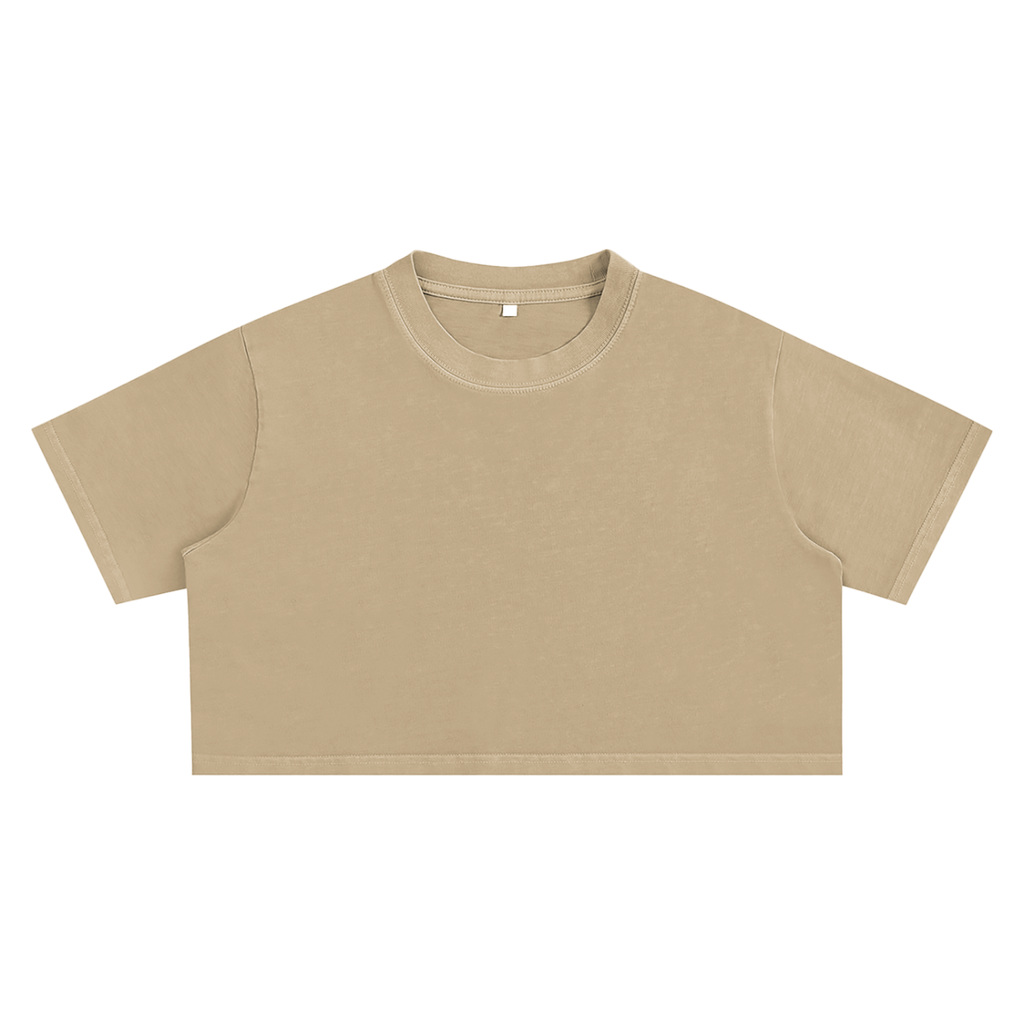 ARVIA Snow Washed Crop Top