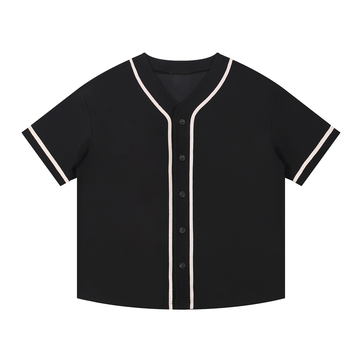 ARVIA Contrast Piped Button-Up Jersey