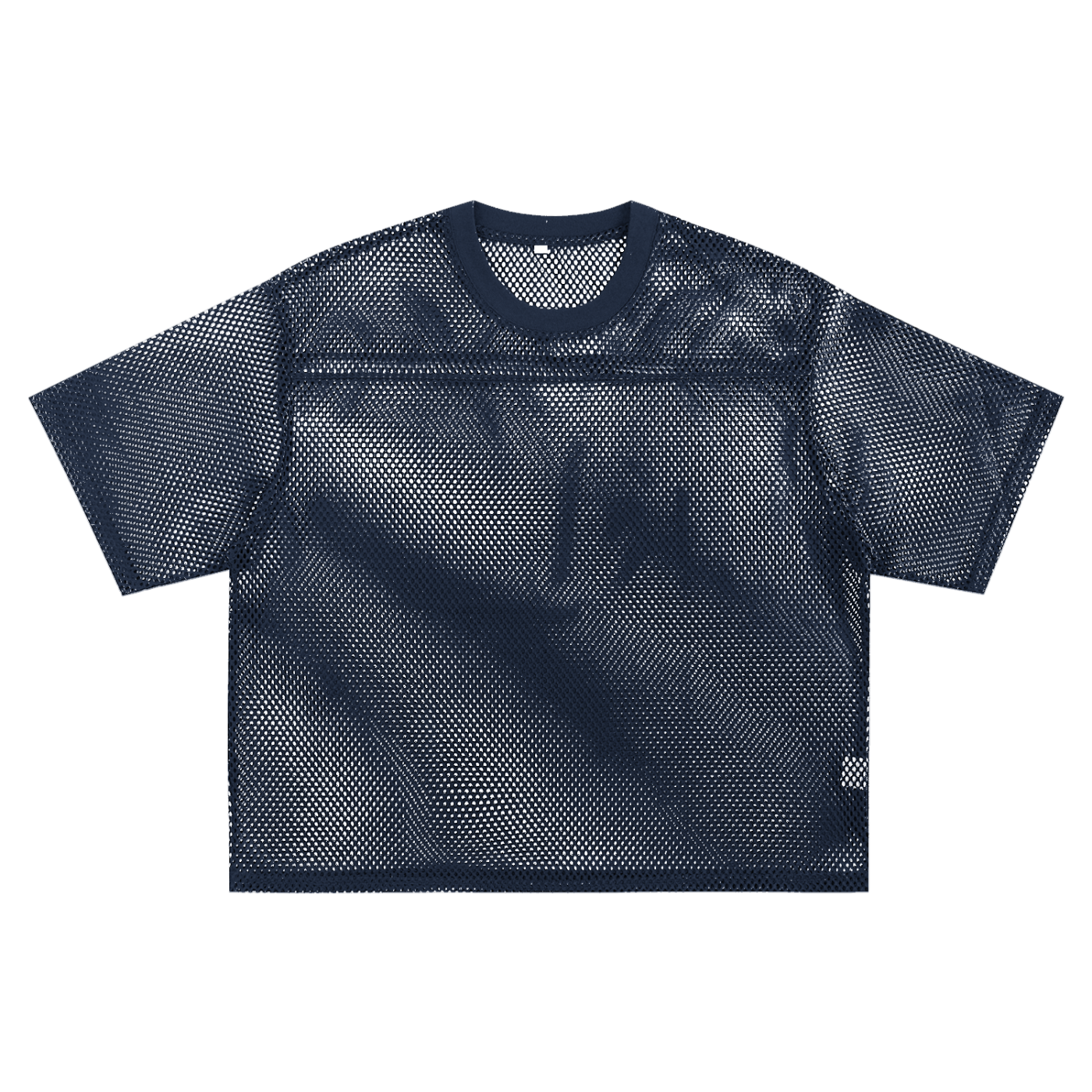 ARVIA See-through Boxy Net T-Shirt