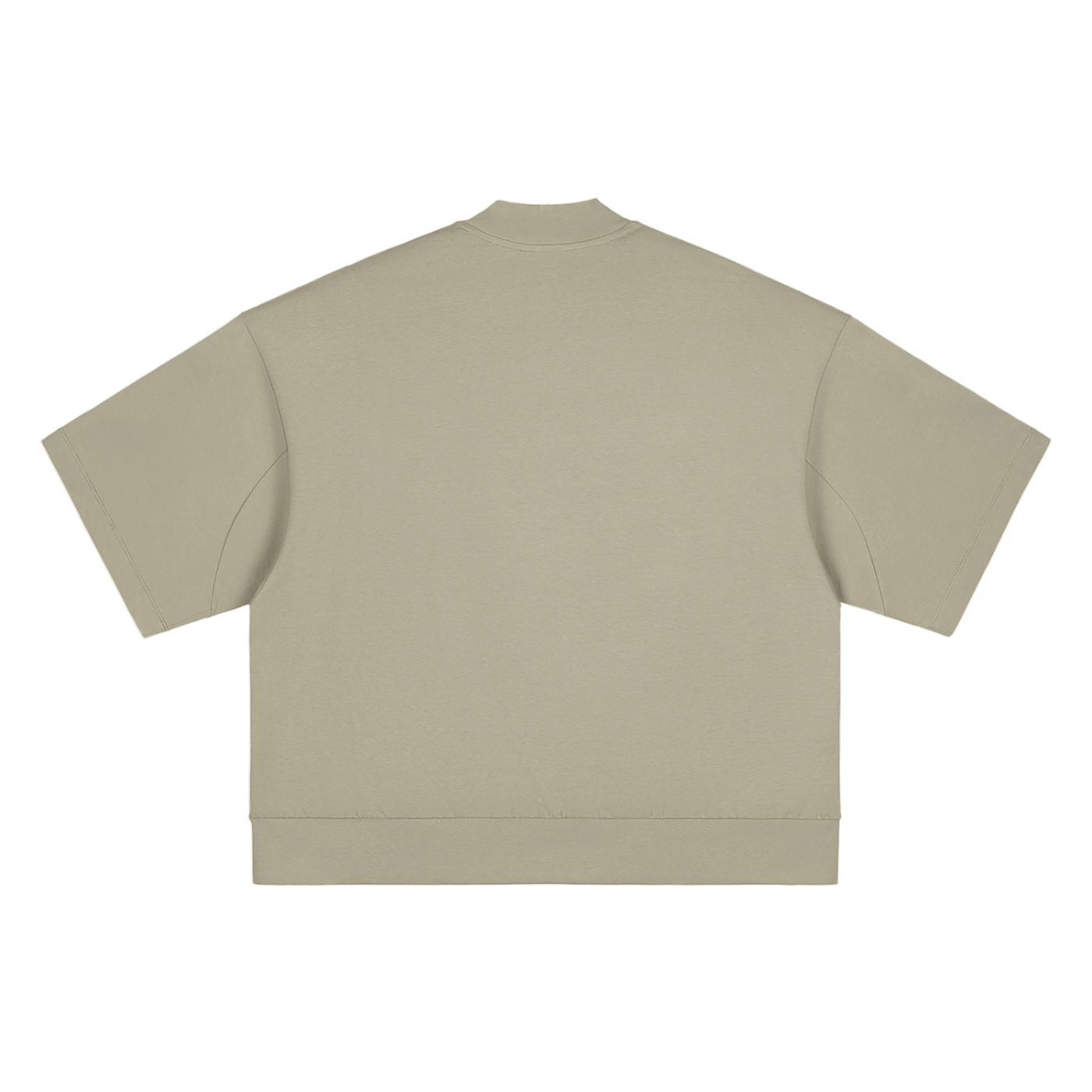ARVIA Heavyweight Oversized Mock Neck T-Shirt