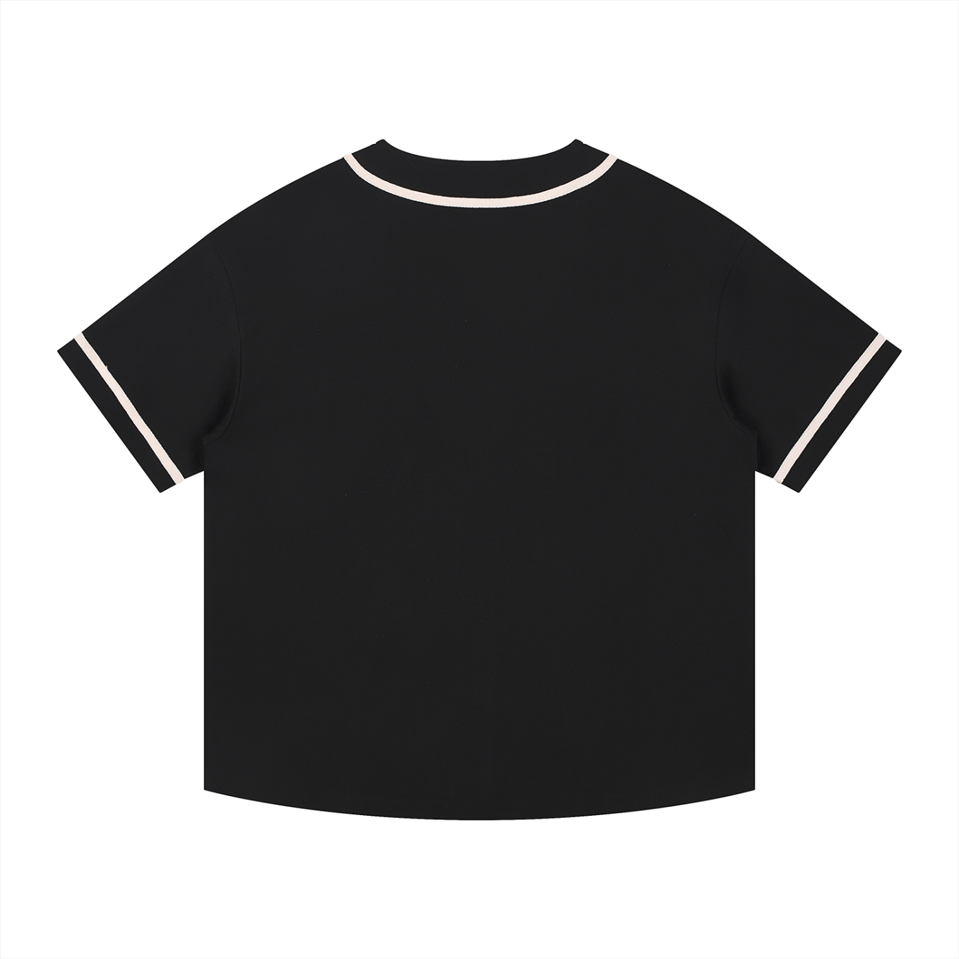 ARVIA Contrast Piped Button-Up Jersey
