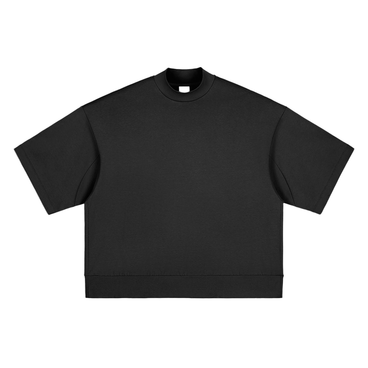 ARVIA Heavyweight Oversized Mock Neck T-Shirt