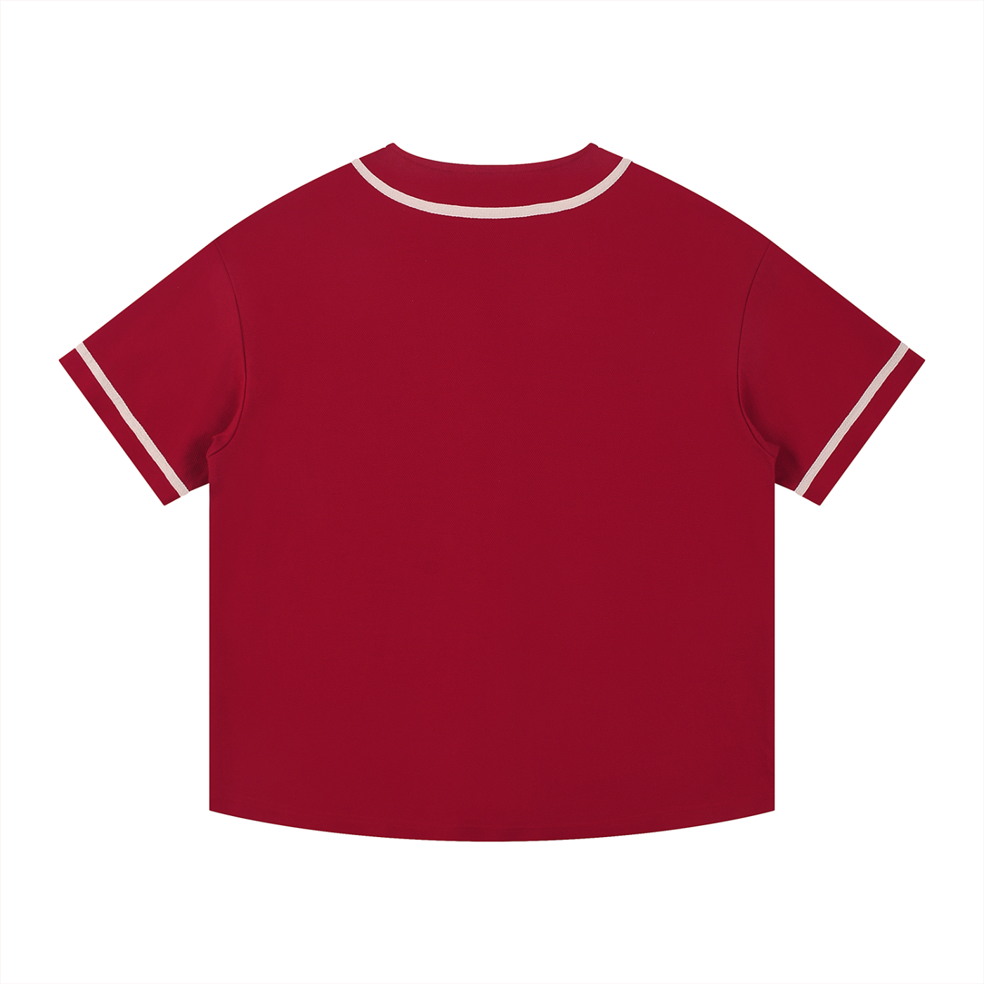 ARVIA Contrast Piped Button-Up Jersey