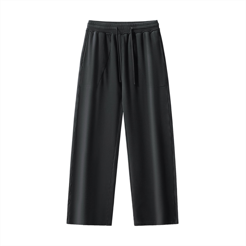 ARVIA Raw-Seam Enzyme Washed Sweatpants