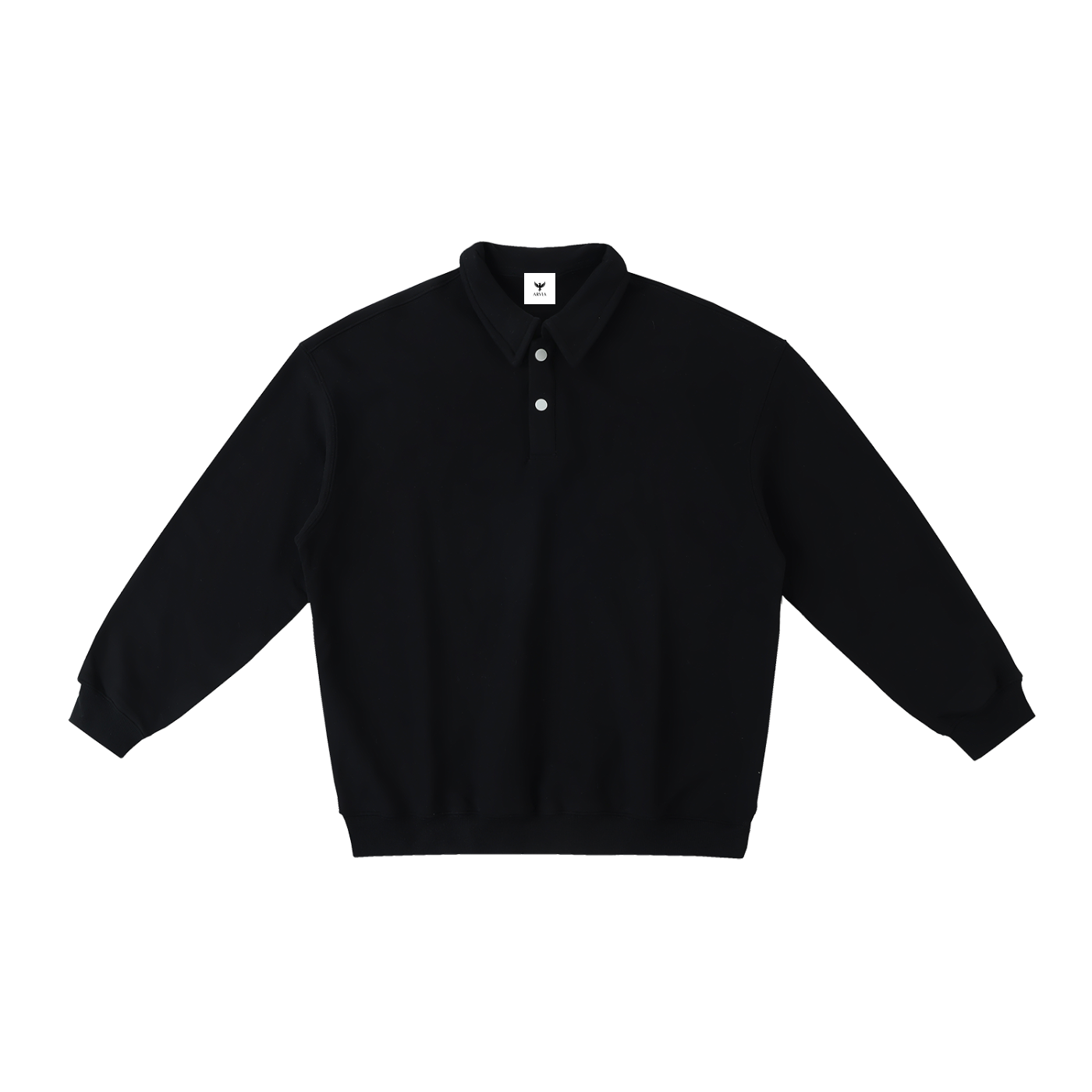 ARVIA Heavyweight Polo-Collar Sweatshirt