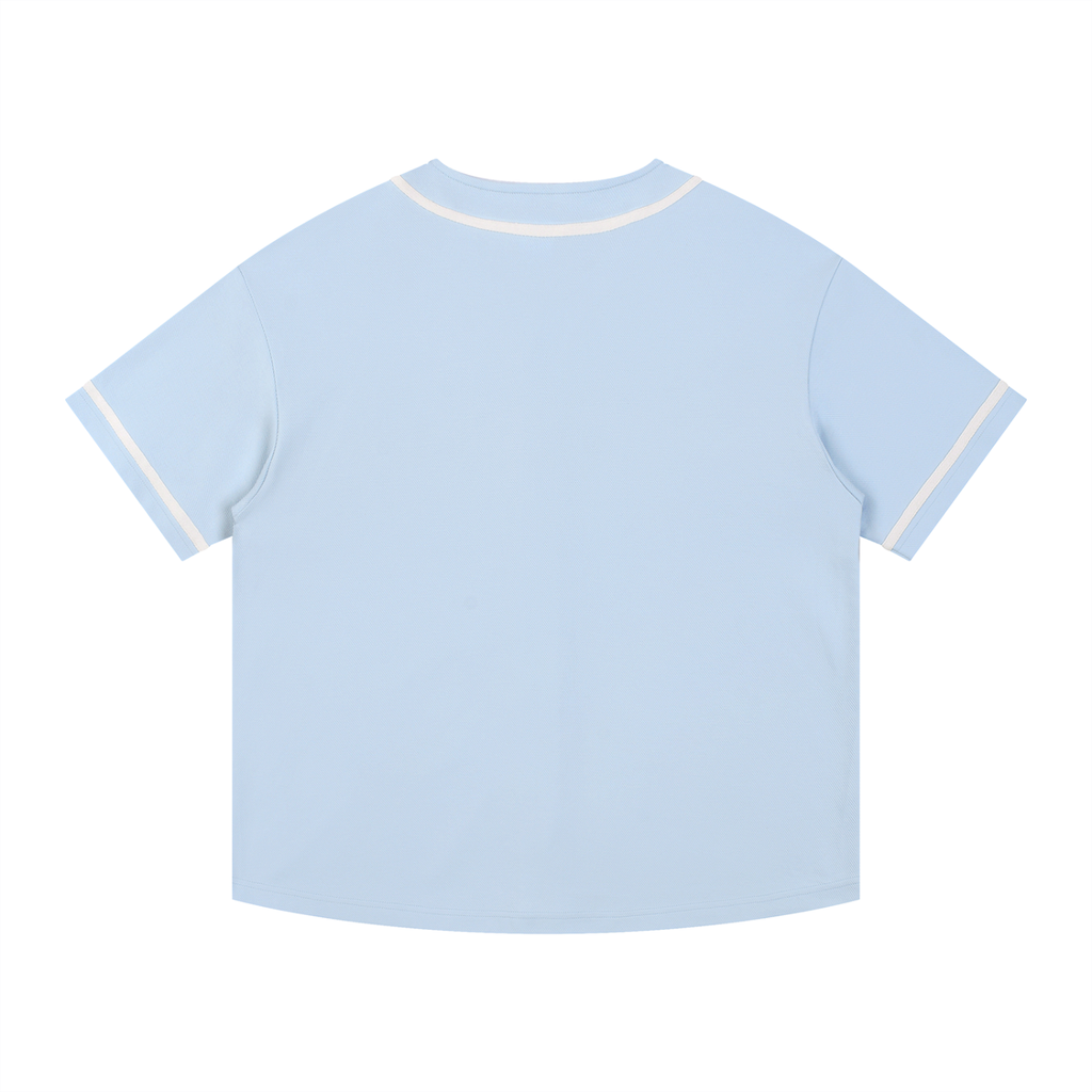ARVIA Contrast Piped Button-Up Jersey