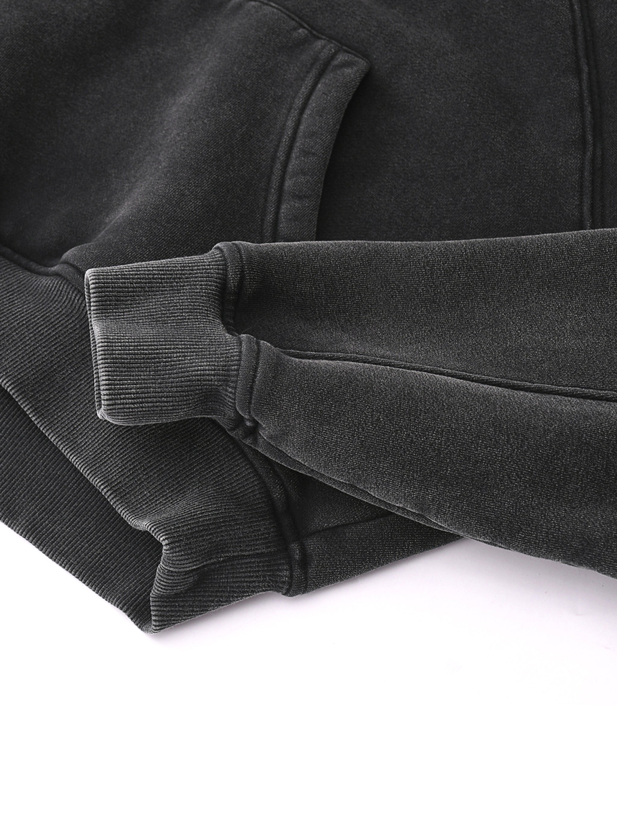 ARVIA Snow Washed Cropped Hoodie