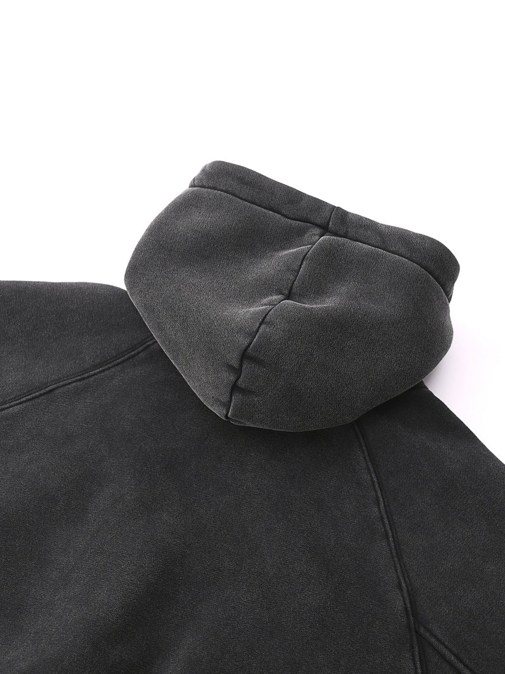 ARVIA Snow Washed Cropped Hoodie