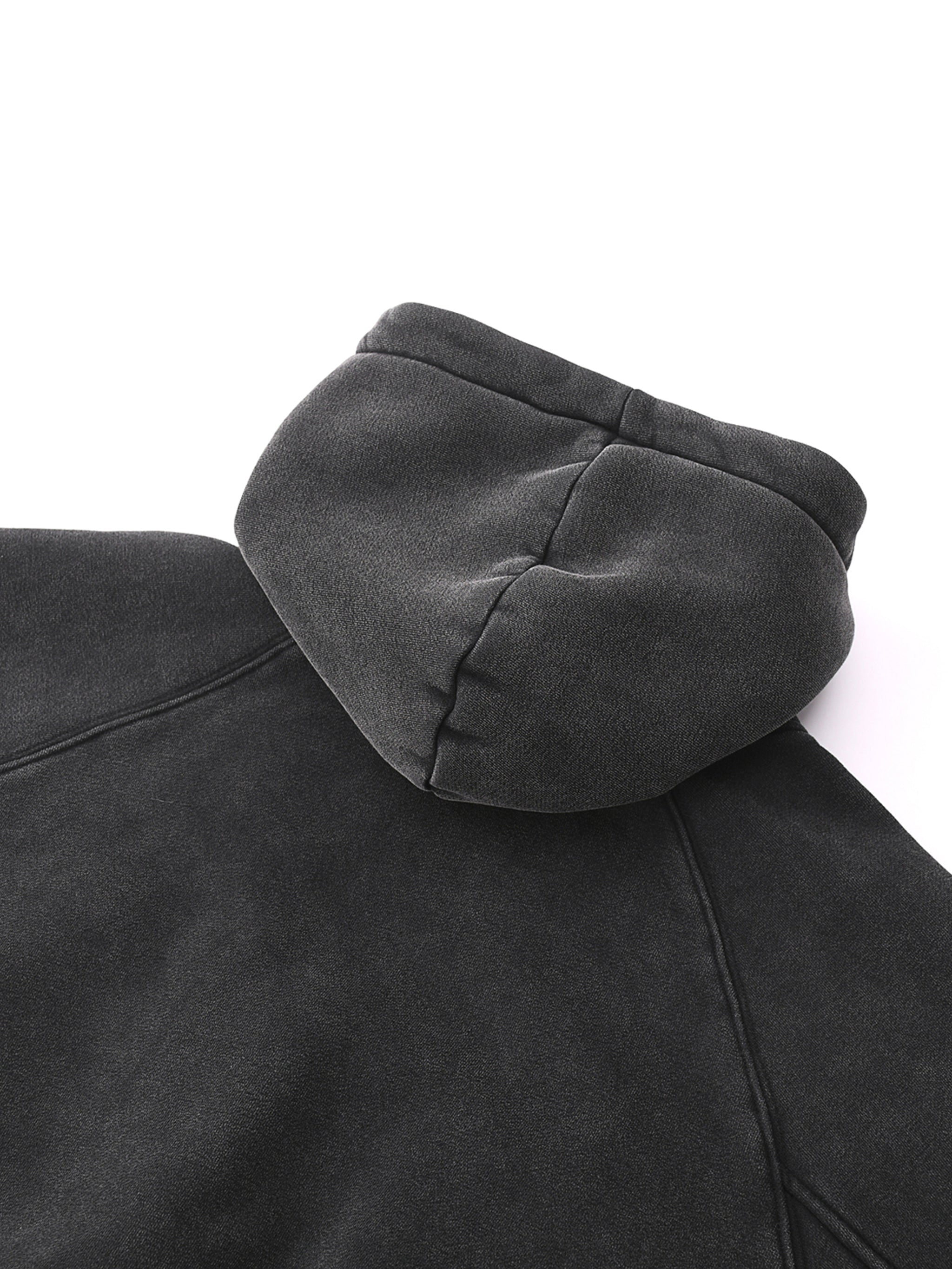 ARVIA Snow Washed Cropped Hoodie