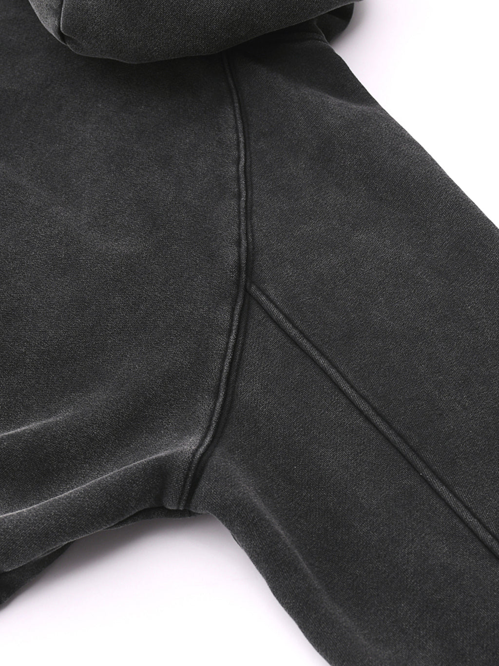 ARVIA Snow Washed Cropped Hoodie