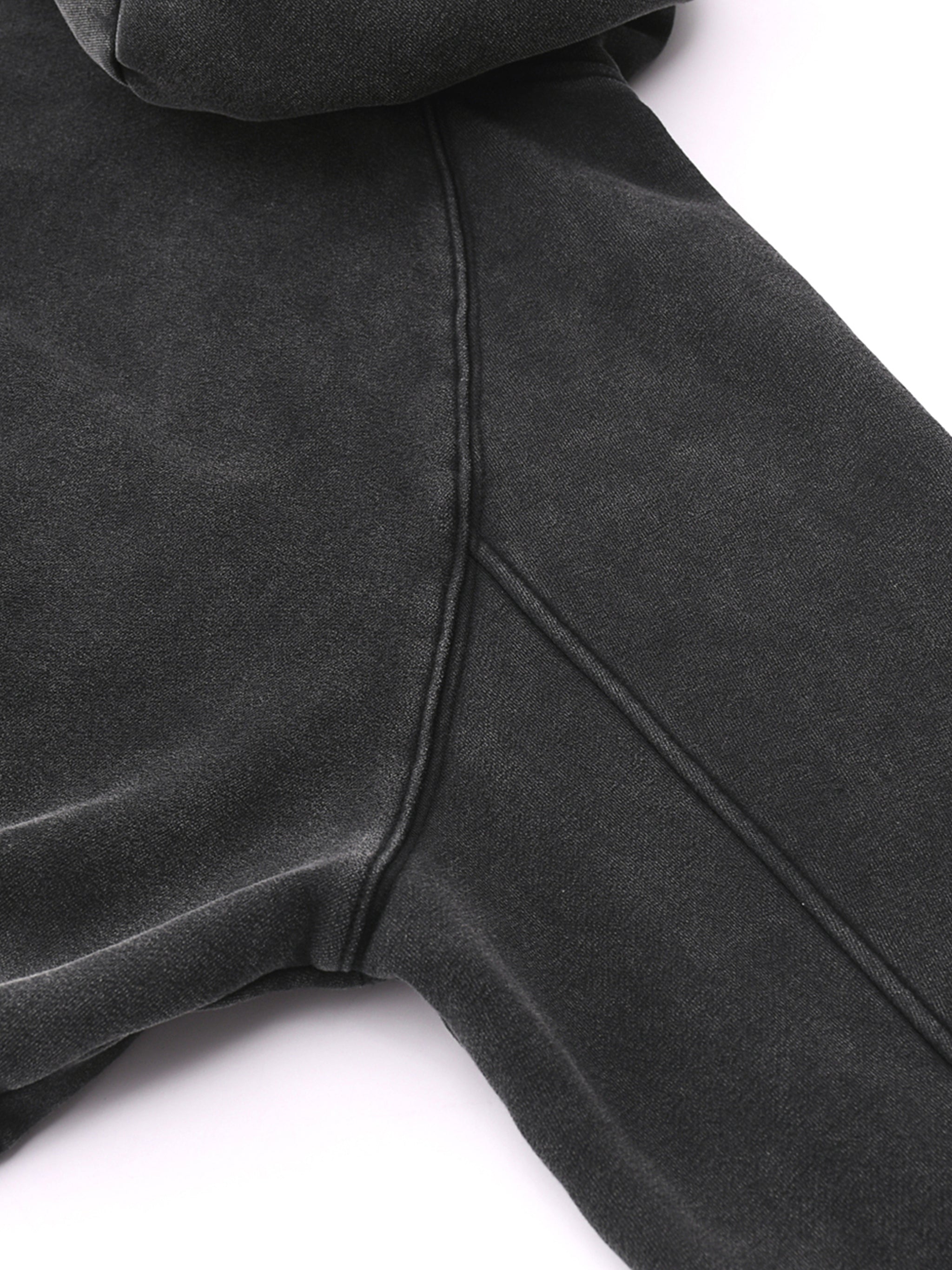 ARVIA Snow Washed Cropped Hoodie