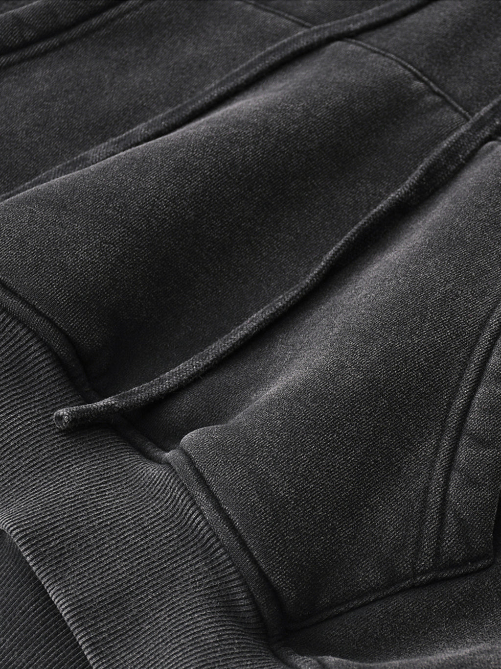 ARVIA Snow Washed Cropped Hoodie