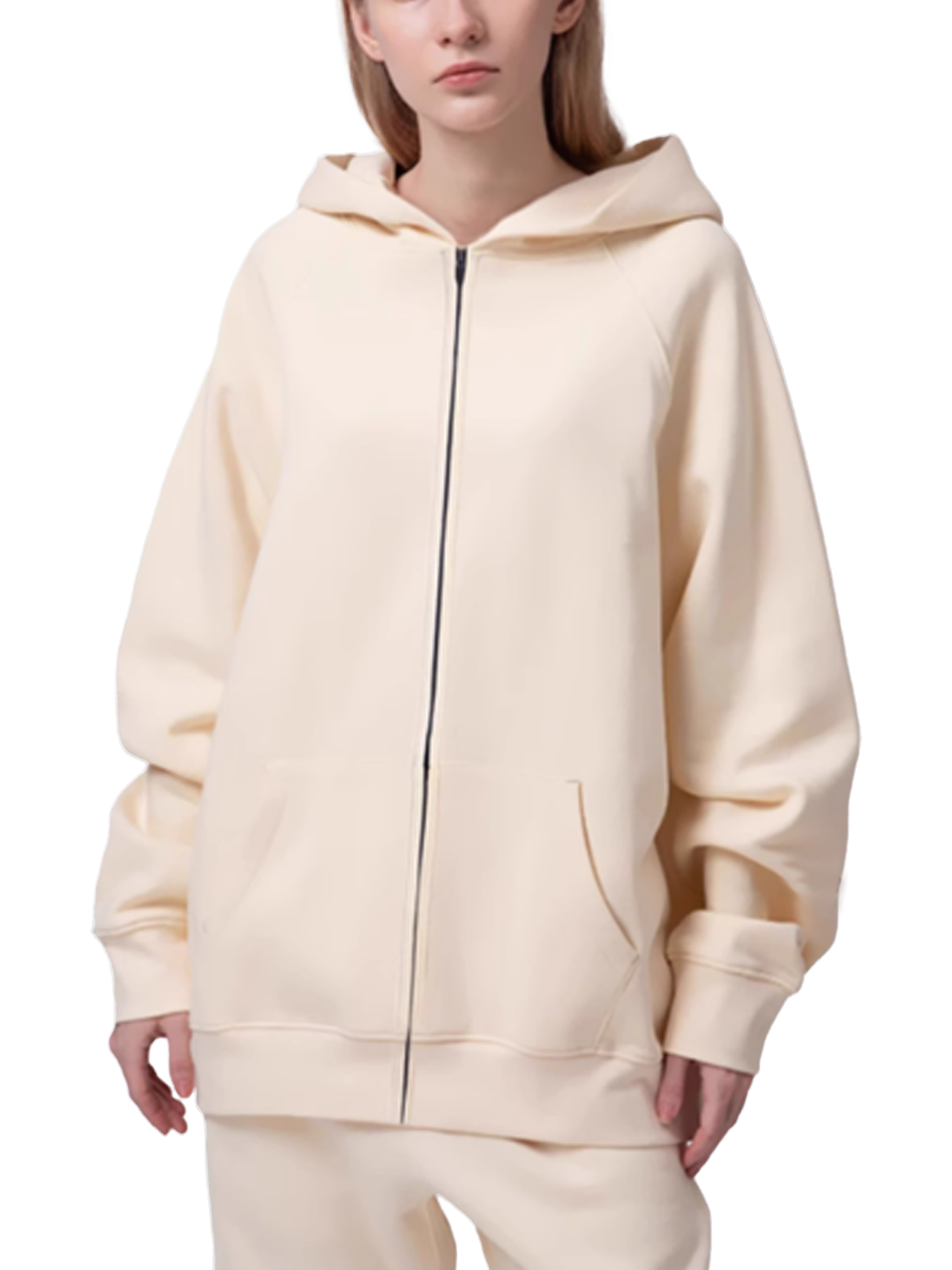 ARVIA Essential Zip-up Fleece Hoodie