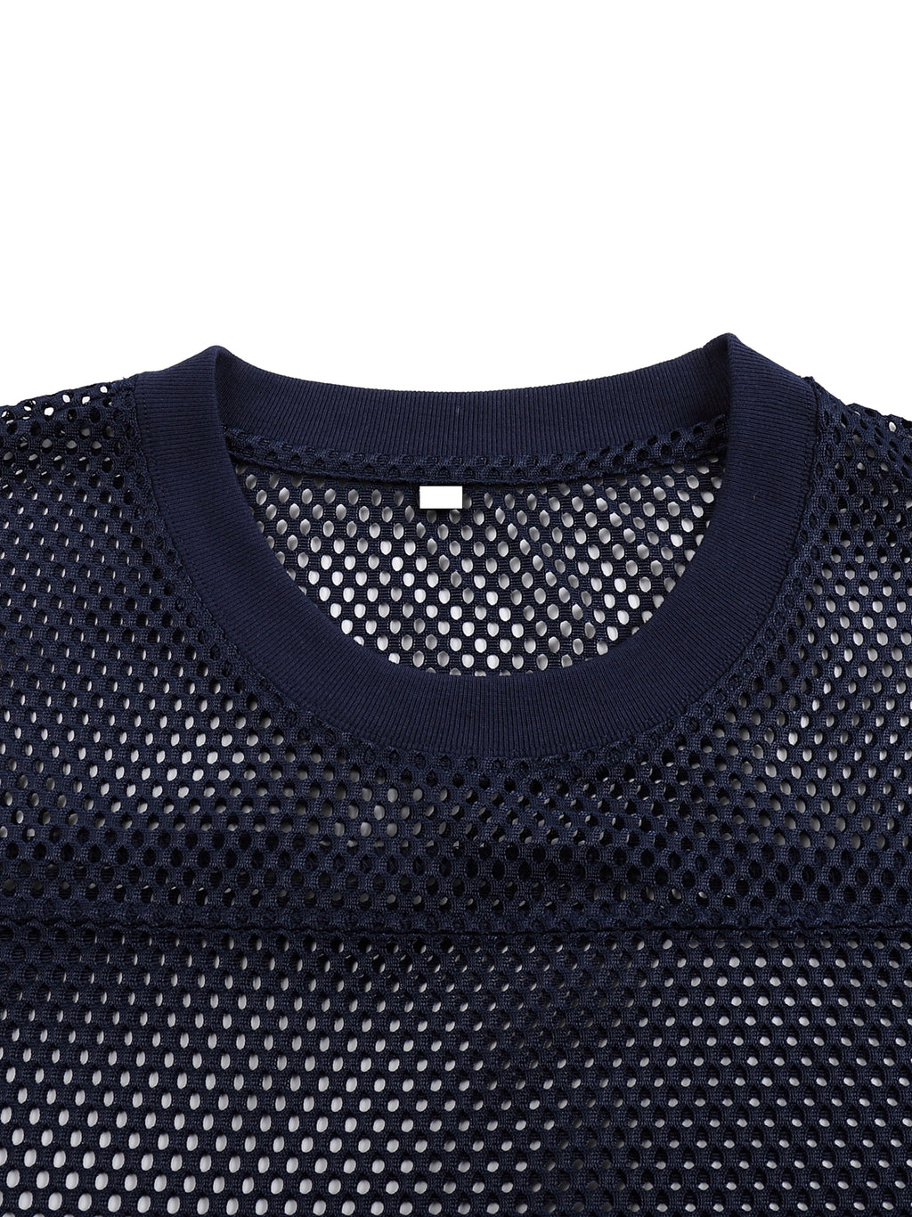 ARVIA See-through Boxy Net T-Shirt