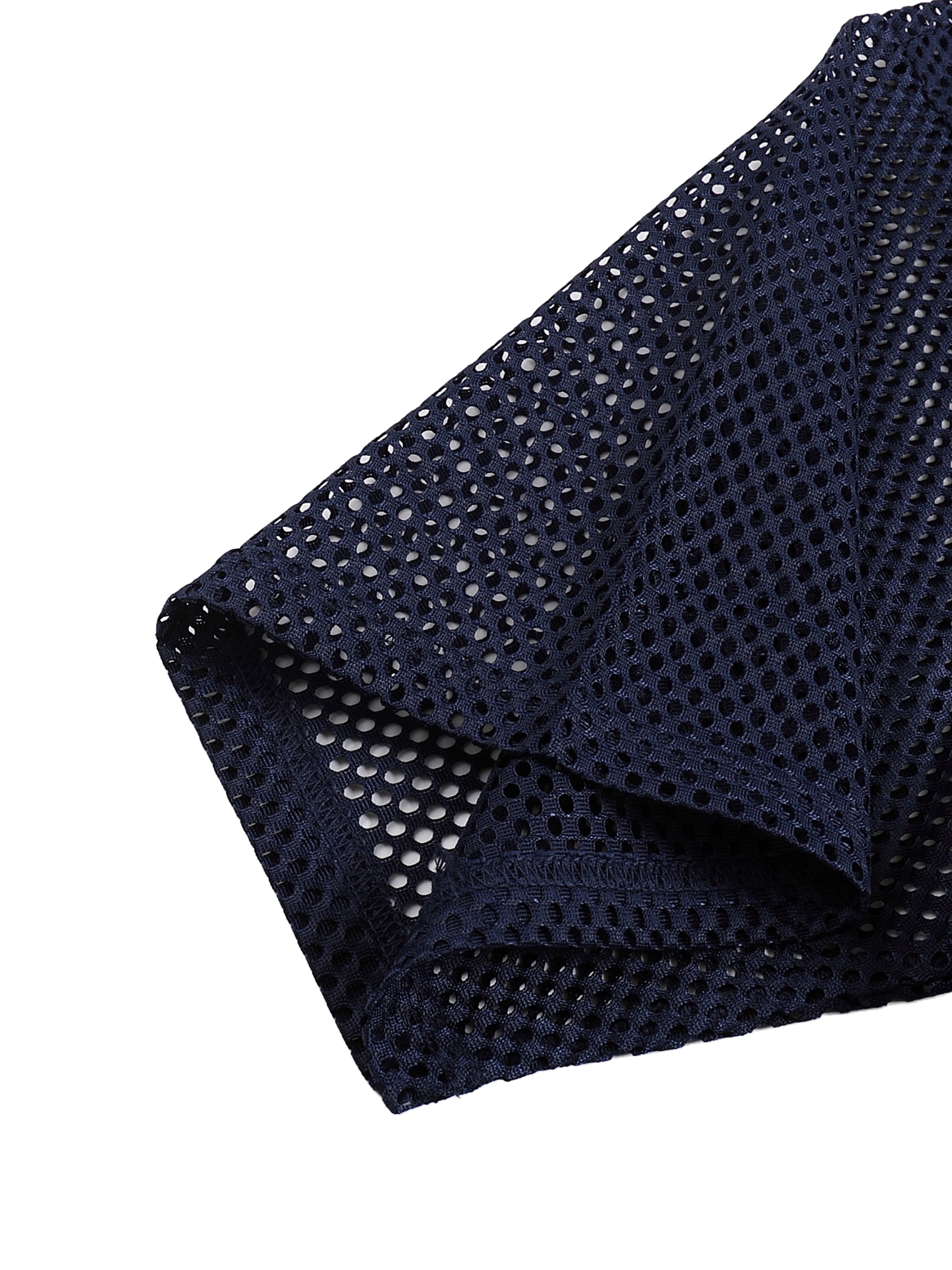 ARVIA See-through Boxy Net T-Shirt