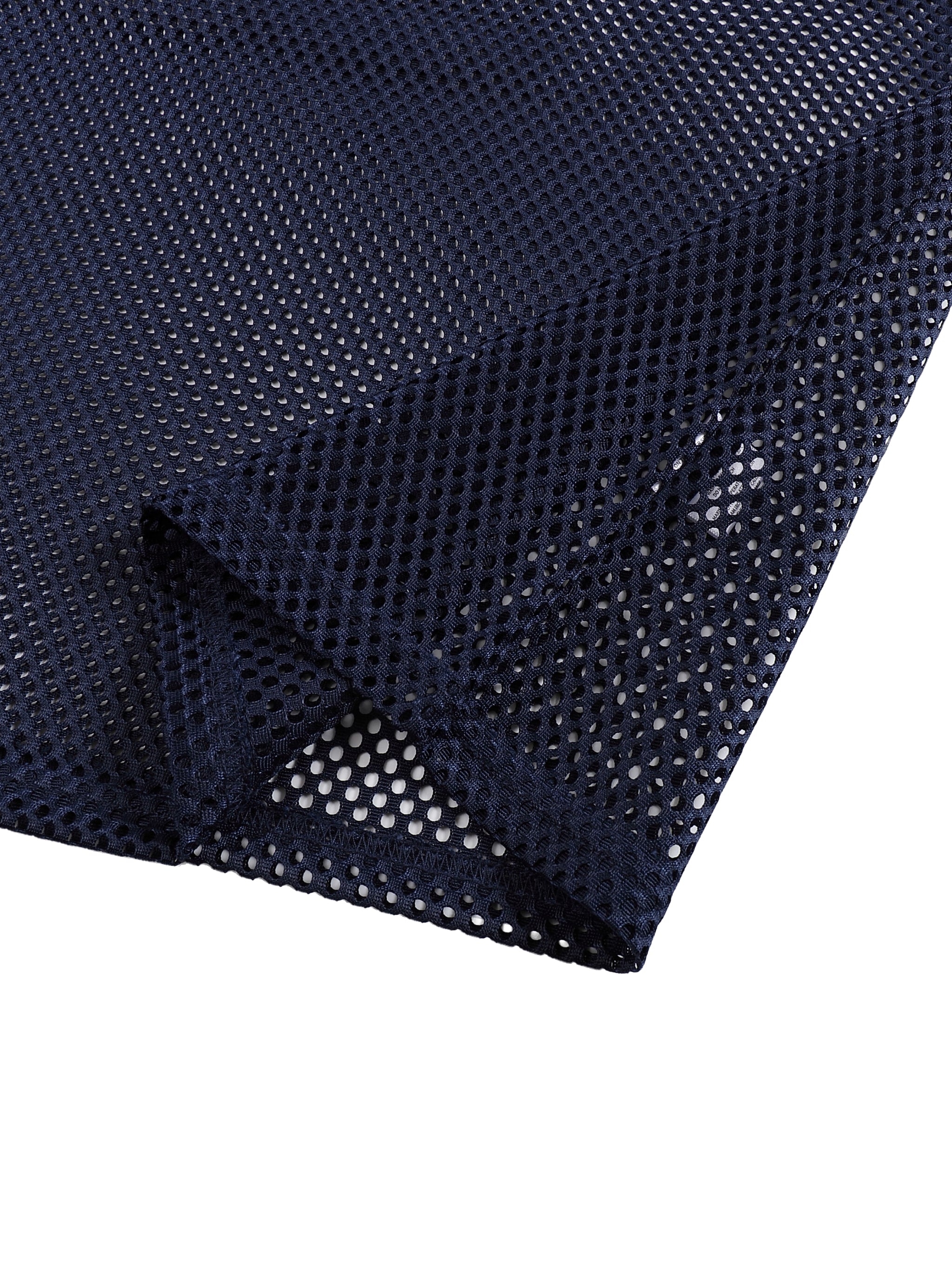 ARVIA See-through Boxy Net T-Shirt