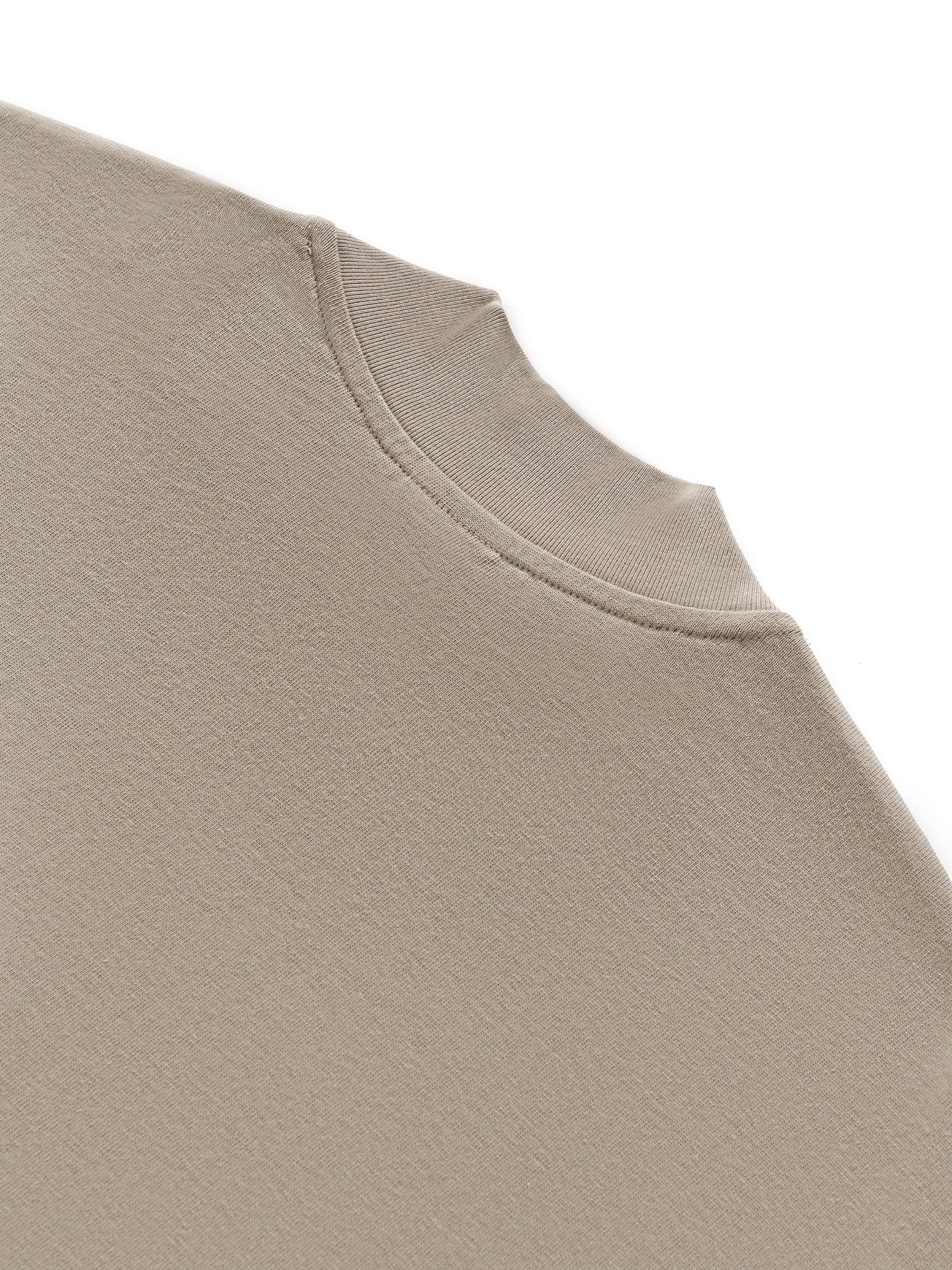 ARVIA Heavyweight Oversized Mock Neck T-Shirt