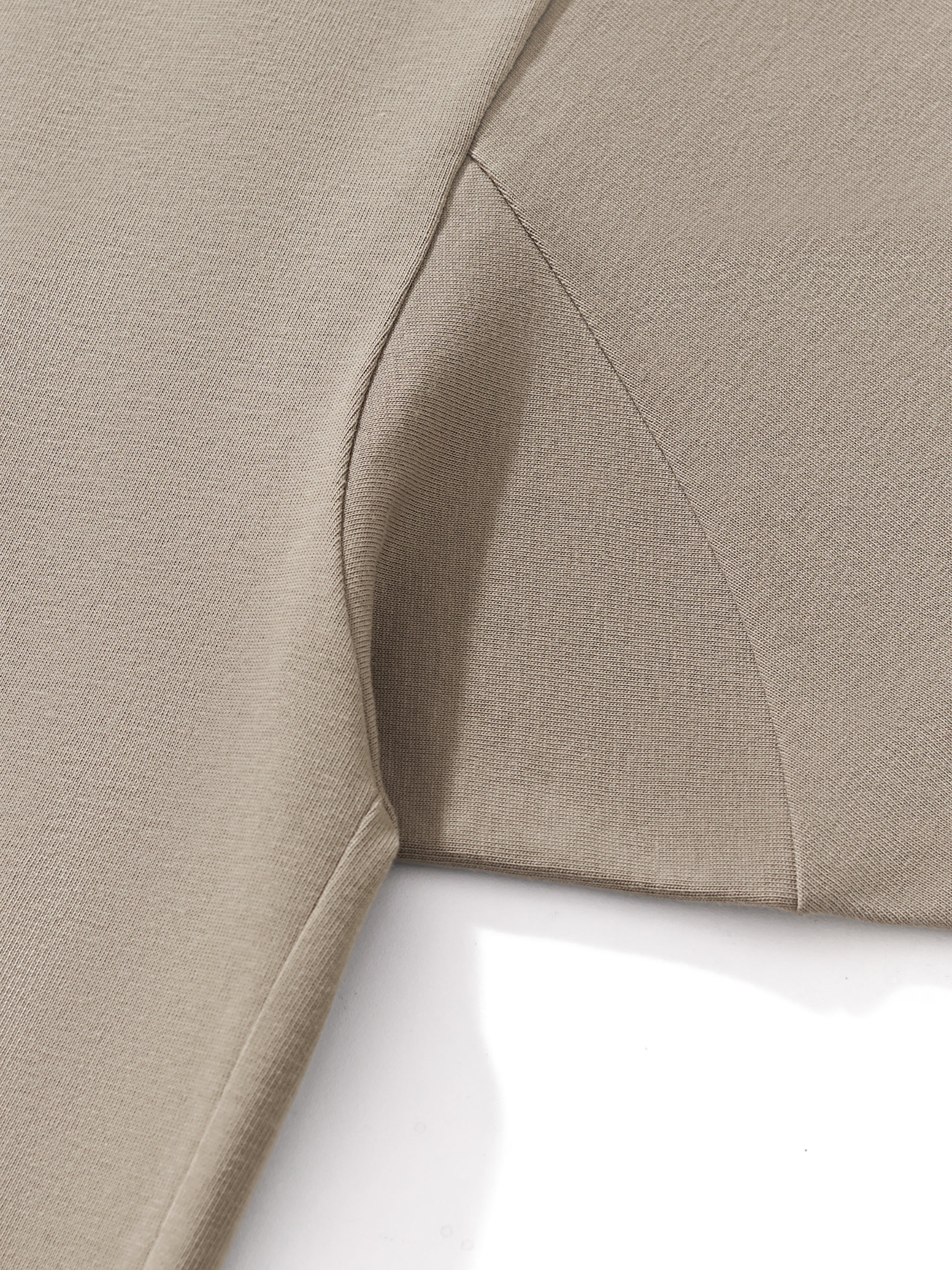 ARVIA Heavyweight Oversized Mock Neck T-Shirt