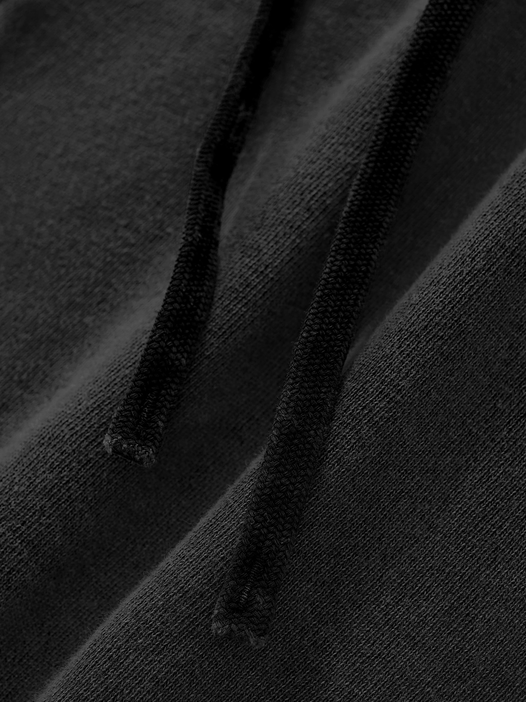 ARVIA Snow Washed Raw Edge Drawstring Shorts