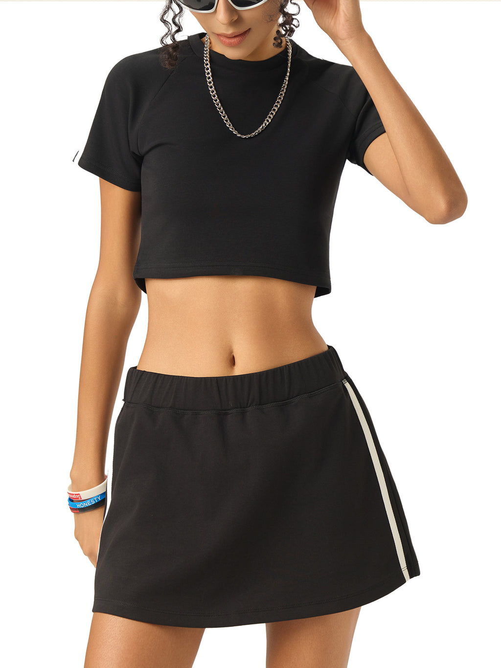 ARVIA Taped Cooling Performance Crop Top